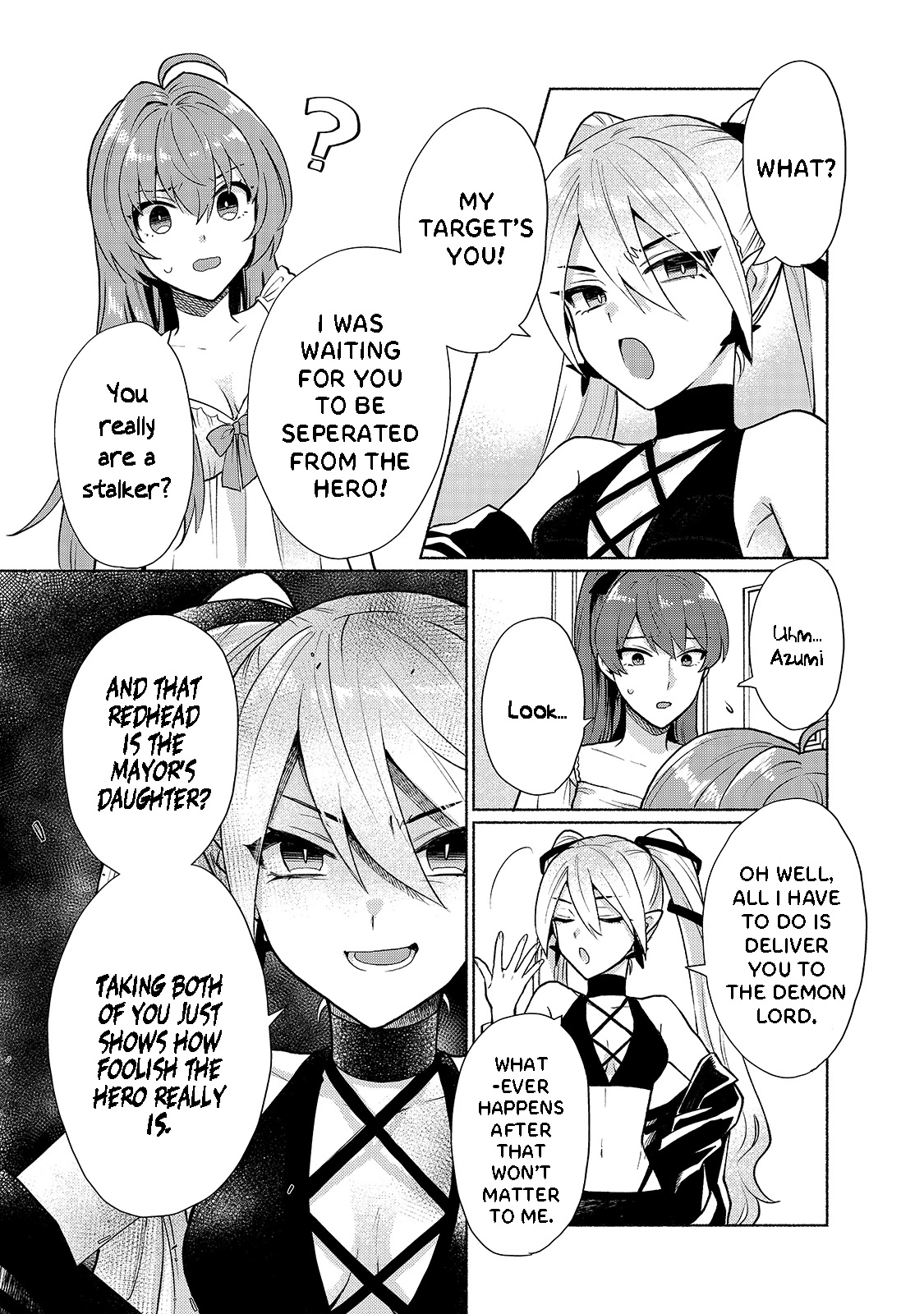 When I Was Reincarnated in Another World, I Was a Heroine and He Was a Hero Chapter 11 page 4 - Chapter 11: Even If The Heroine Suddenly Loses Her Job