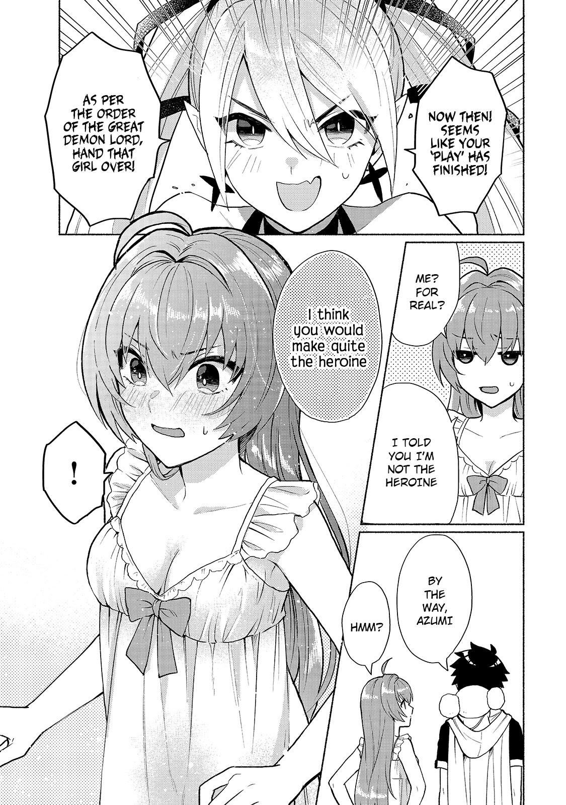 When I Was Reincarnated in Another World, I Was a Heroine and He Was a Hero Chapter 11 page 9 - Chapter 11: Even If The Heroine Suddenly Loses Her Job