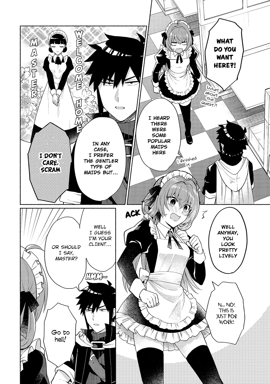 When I Was Reincarnated in Another World, I Was a Heroine and He Was a Hero Chapter 13 page 14 - Chapter 13: At Your Service, Master
