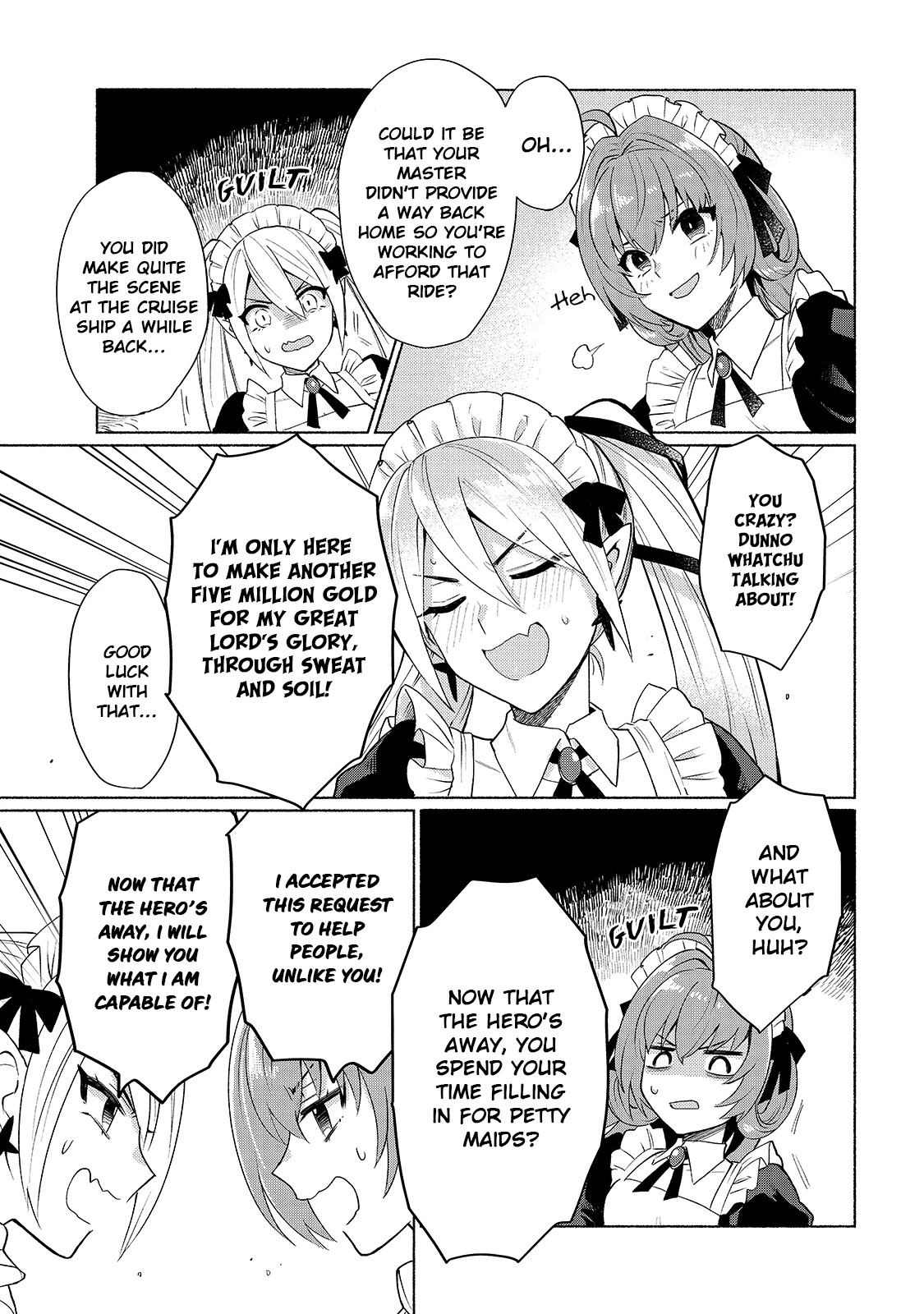 When I Was Reincarnated in Another World, I Was a Heroine and He Was a Hero Chapter 13 page 5 - Chapter 13: At Your Service, Master
