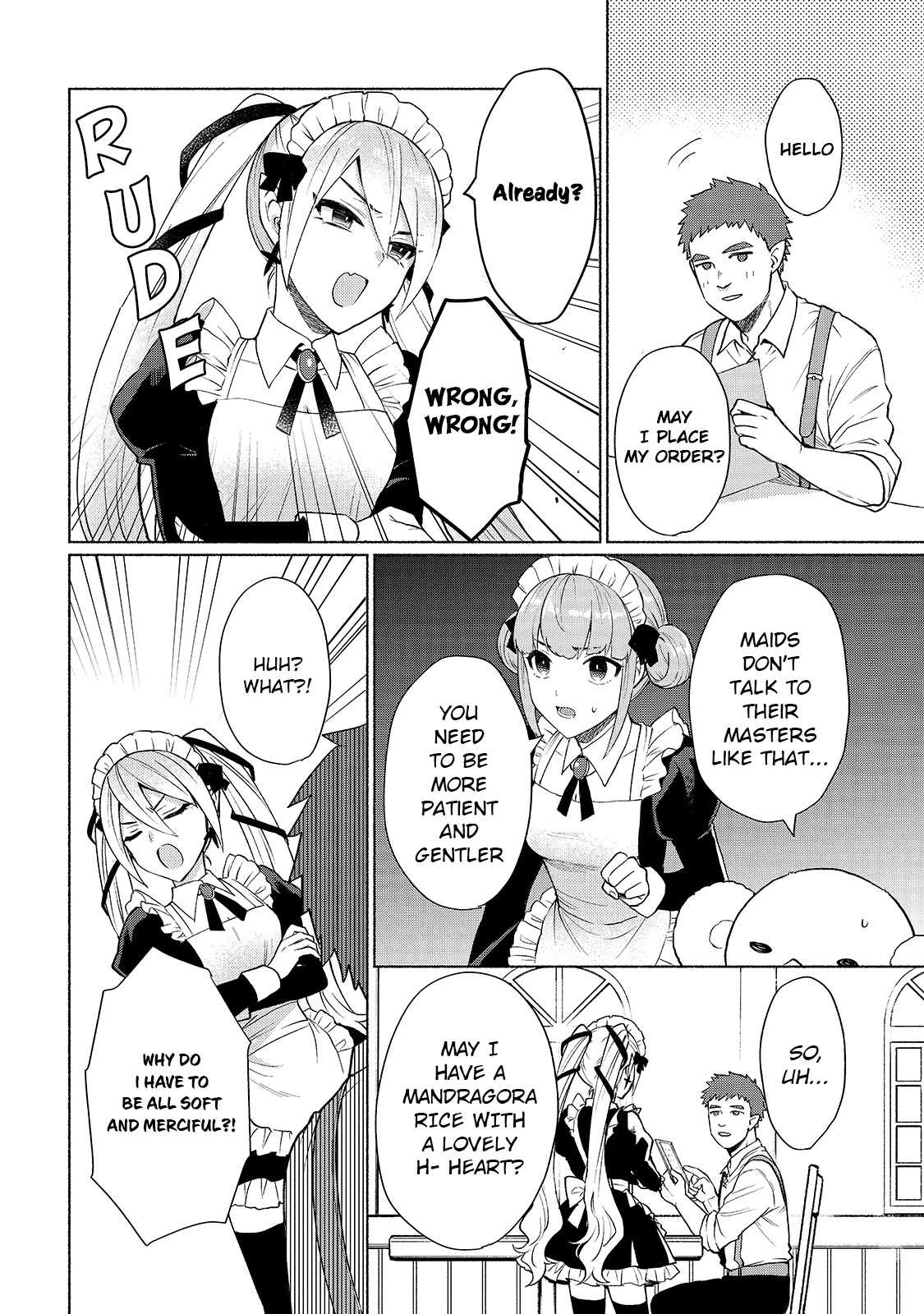 When I Was Reincarnated in Another World, I Was a Heroine and He Was a Hero Chapter 13 page 8 - Chapter 13: At Your Service, Master