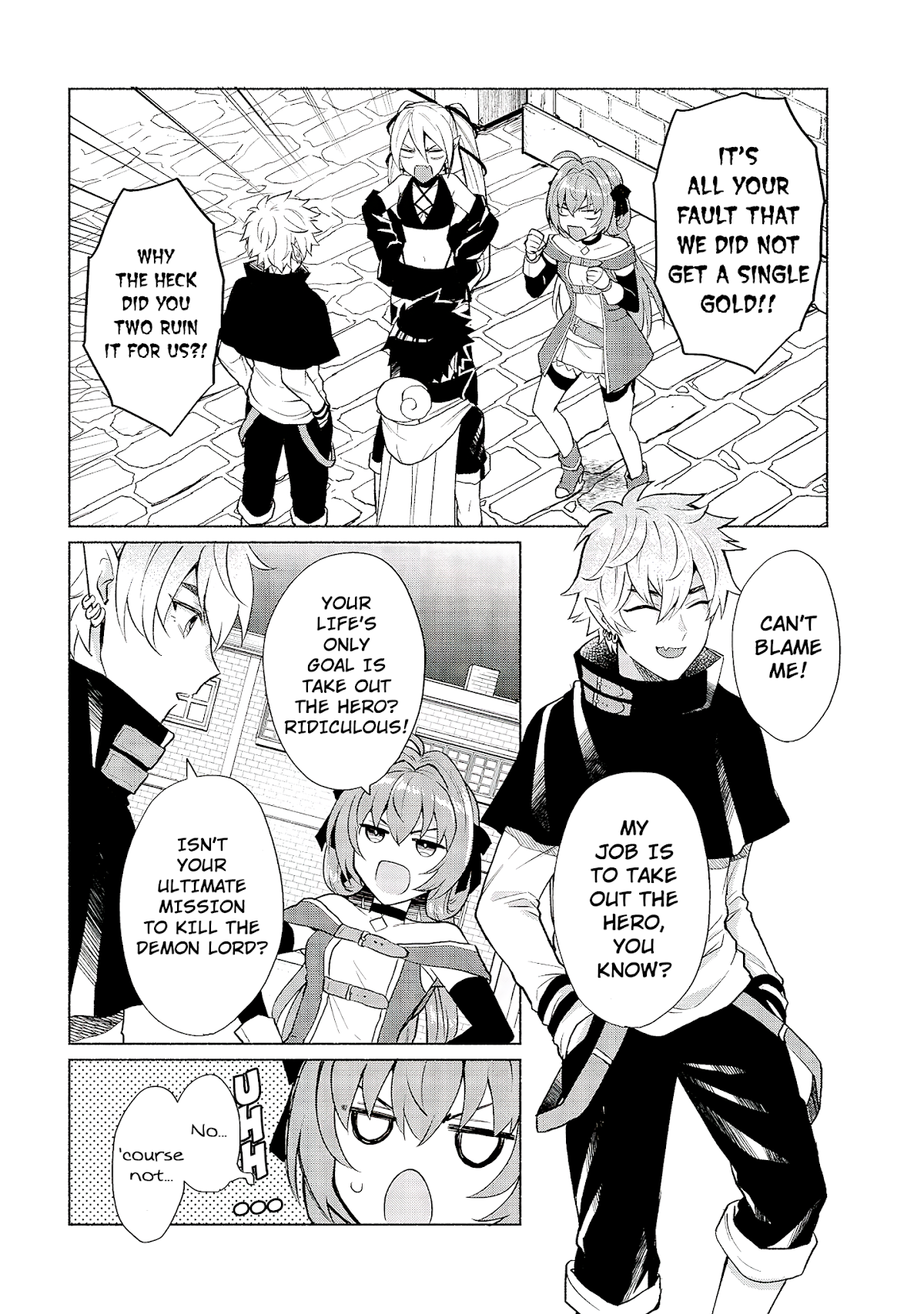 When I Was Reincarnated in Another World, I Was a Heroine and He Was a Hero Chapter 14 page 10 - Chapter 14: I Don't Believe in Fate!!