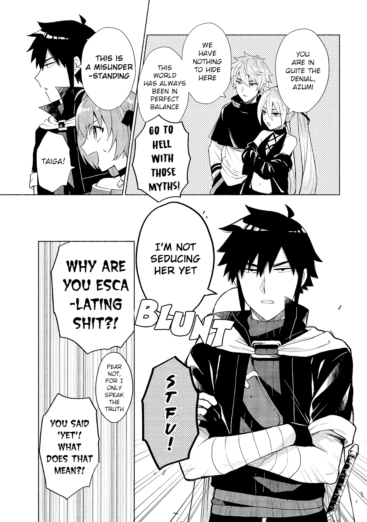 When I Was Reincarnated in Another World, I Was a Heroine and He Was a Hero Chapter 14 page 13 - Chapter 14: I Don't Believe in Fate!!