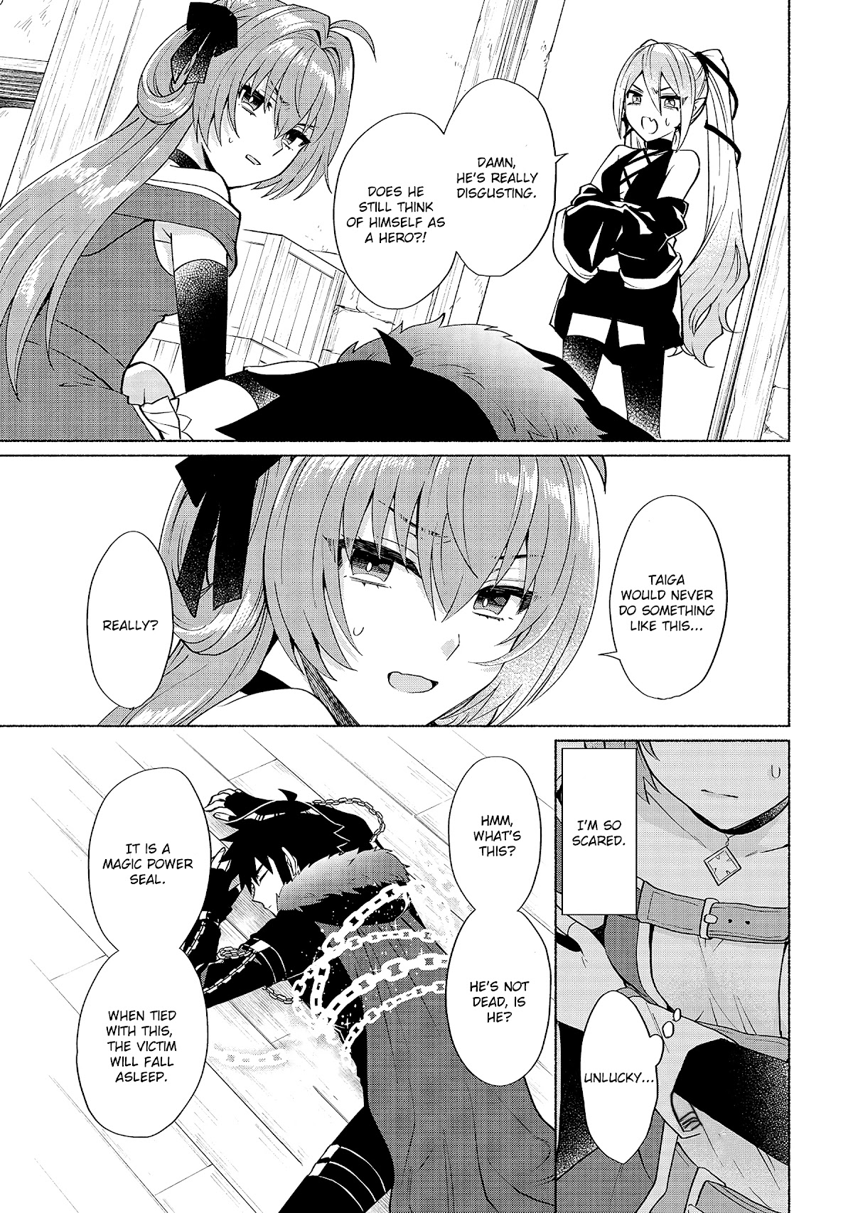 When I Was Reincarnated in Another World, I Was a Heroine and He Was a Hero Chapter 18 page 11 - Chapter 18: This Guy's A Real Piece Of Work