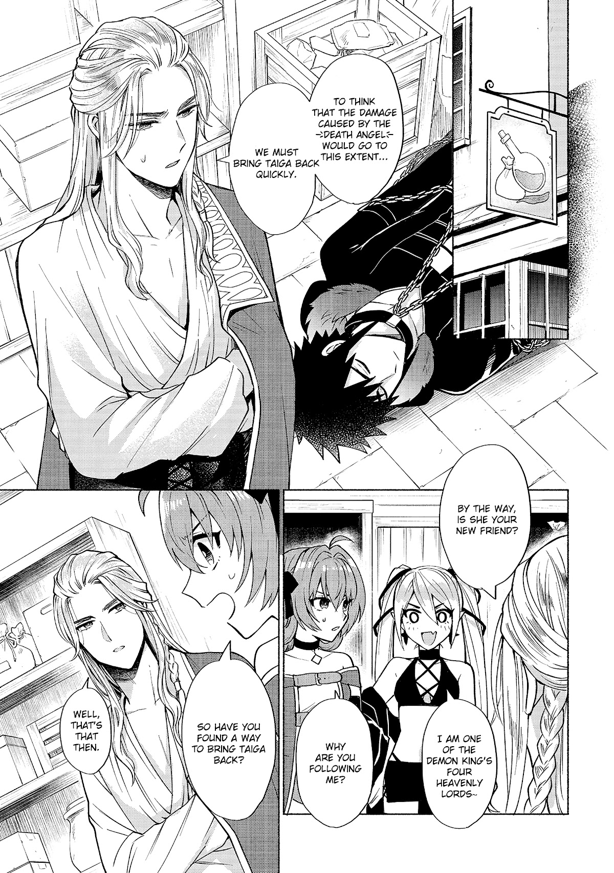 When I Was Reincarnated in Another World, I Was a Heroine and He Was a Hero Chapter 18 page 13 - Chapter 18: This Guy's A Real Piece Of Work