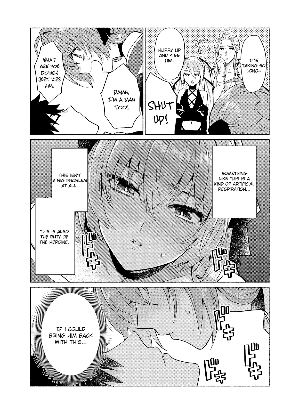 When I Was Reincarnated in Another World, I Was a Heroine and He Was a Hero Chapter 18 page 17 - Chapter 18: This Guy's A Real Piece Of Work