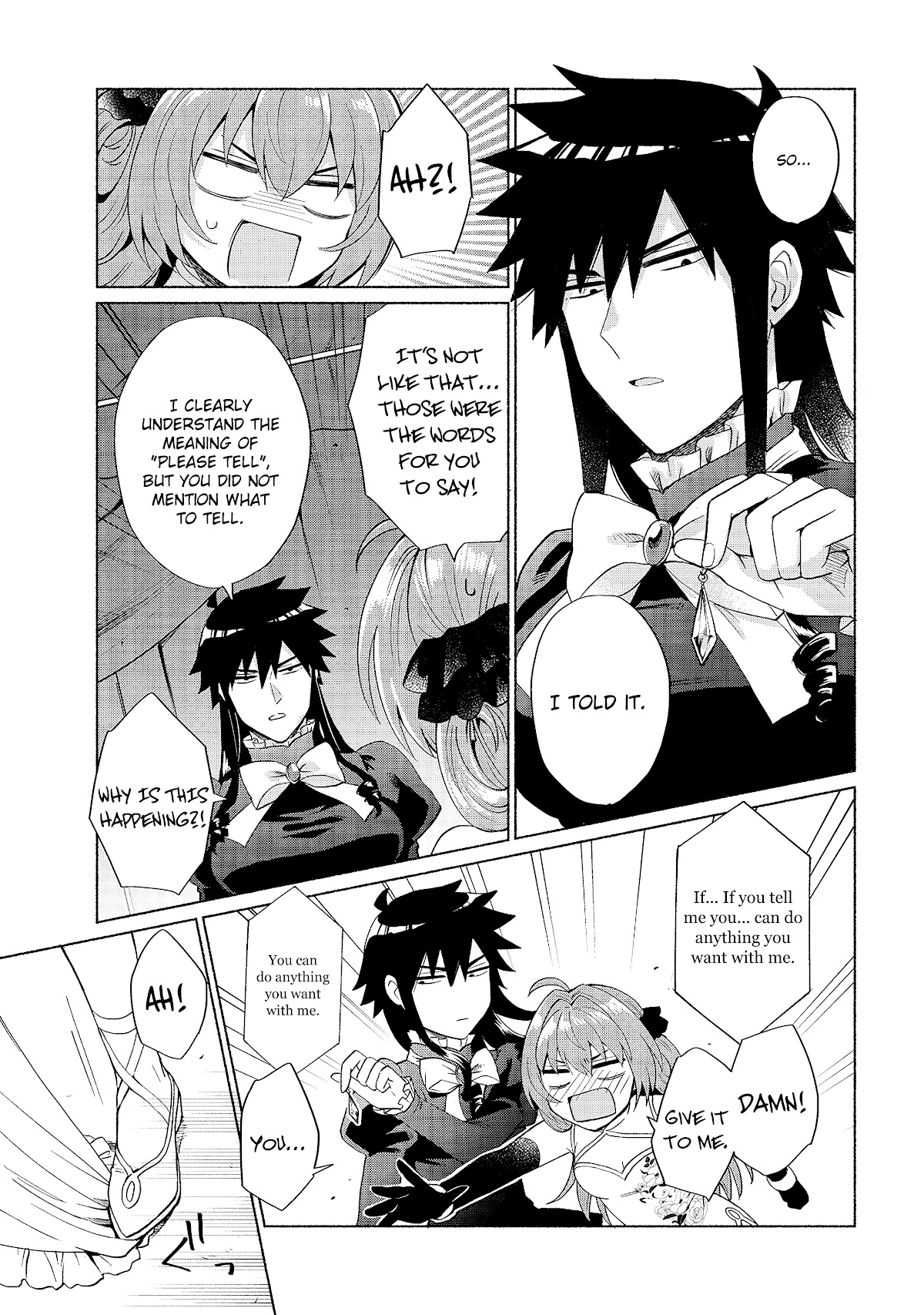 When I Was Reincarnated in Another World, I Was a Heroine and He Was a Hero Chapter 20 page 13 - Chapter 20: I don't like being a lucky pervert!