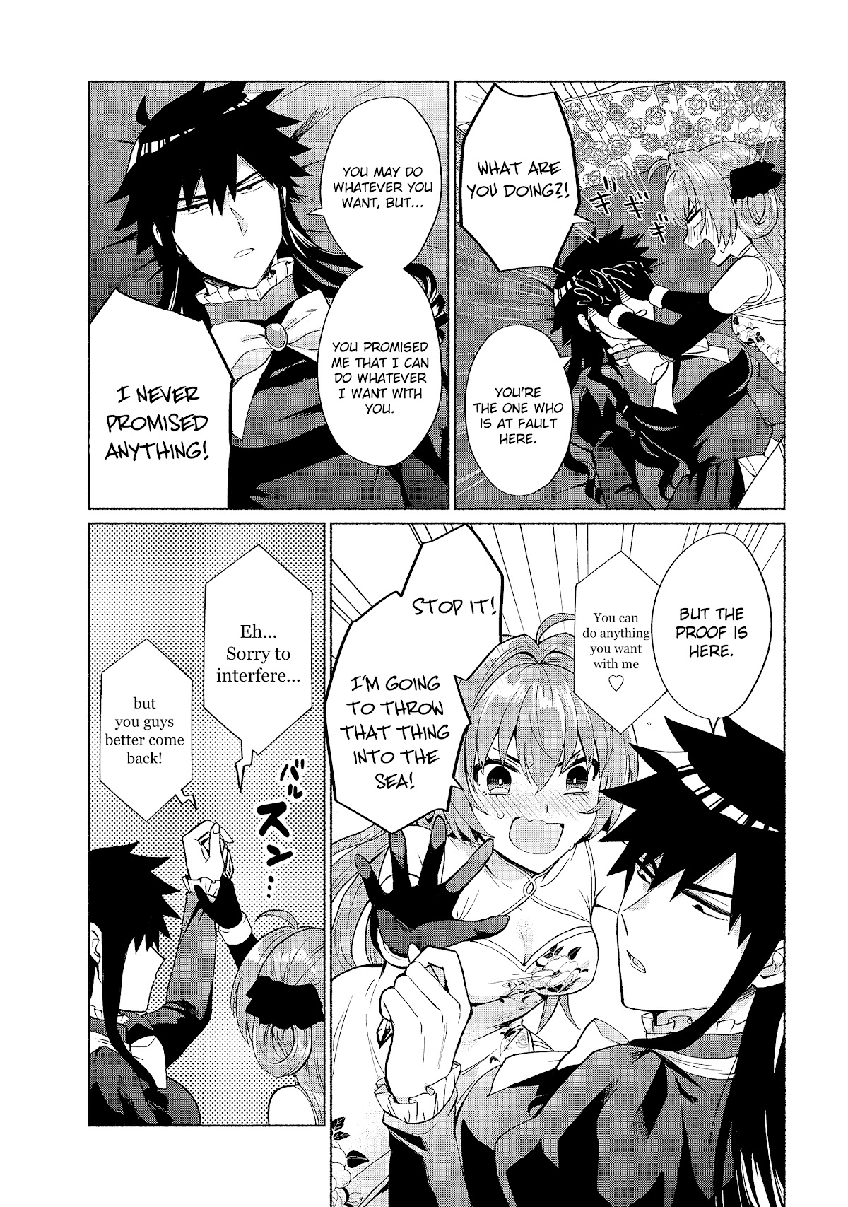 When I Was Reincarnated in Another World, I Was a Heroine and He Was a Hero Chapter 20 page 15 - Chapter 20: I don't like being a lucky pervert!
