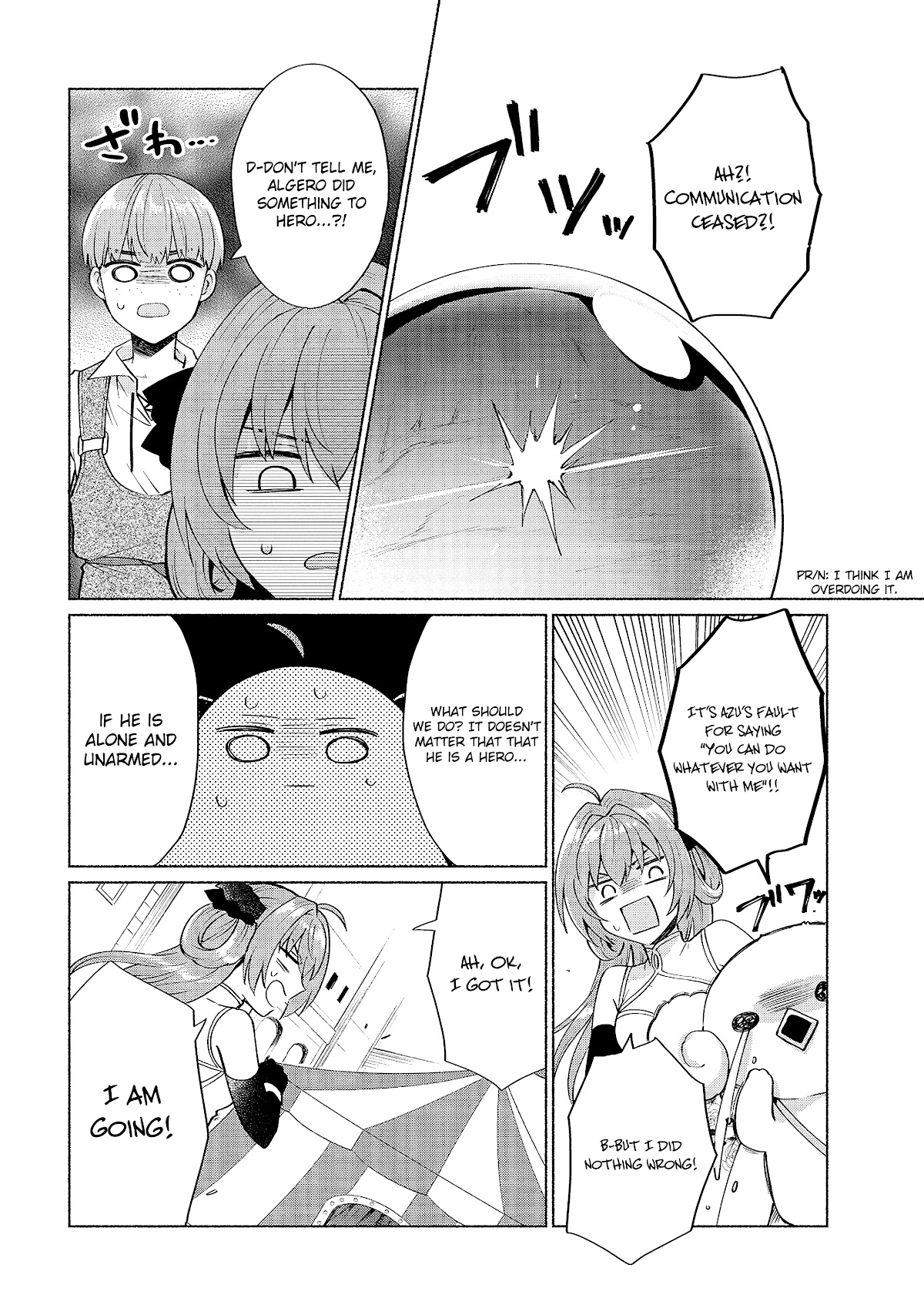 When I Was Reincarnated in Another World, I Was a Heroine and He Was a Hero Chapter 20 page 8 - Chapter 20: I don't like being a lucky pervert!