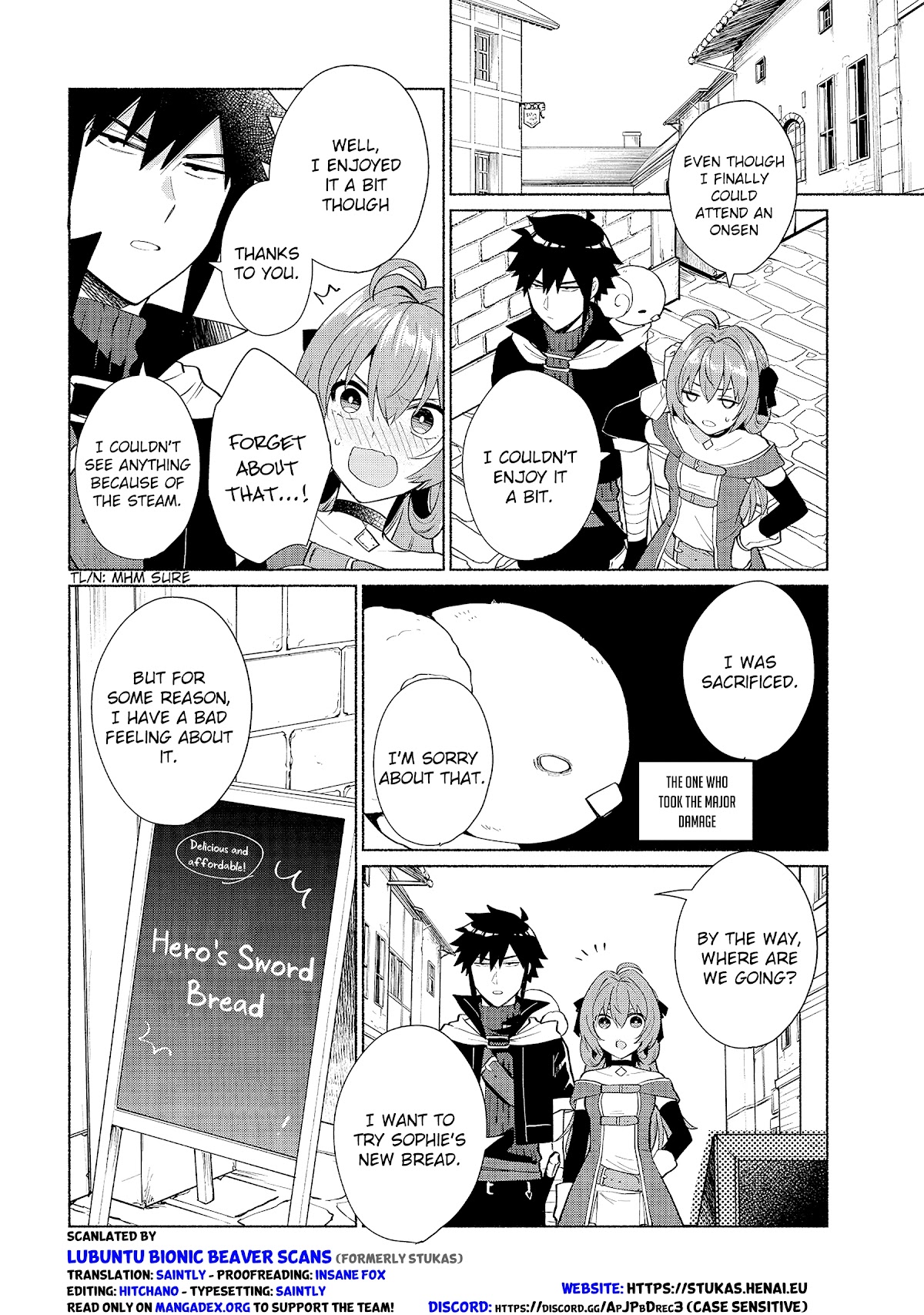 When I Was Reincarnated in Another World, I Was a Heroine and He Was a Hero Chapter 22 page 16 - Chapter 22: There is nothing here to look at! Absolutely nothing!