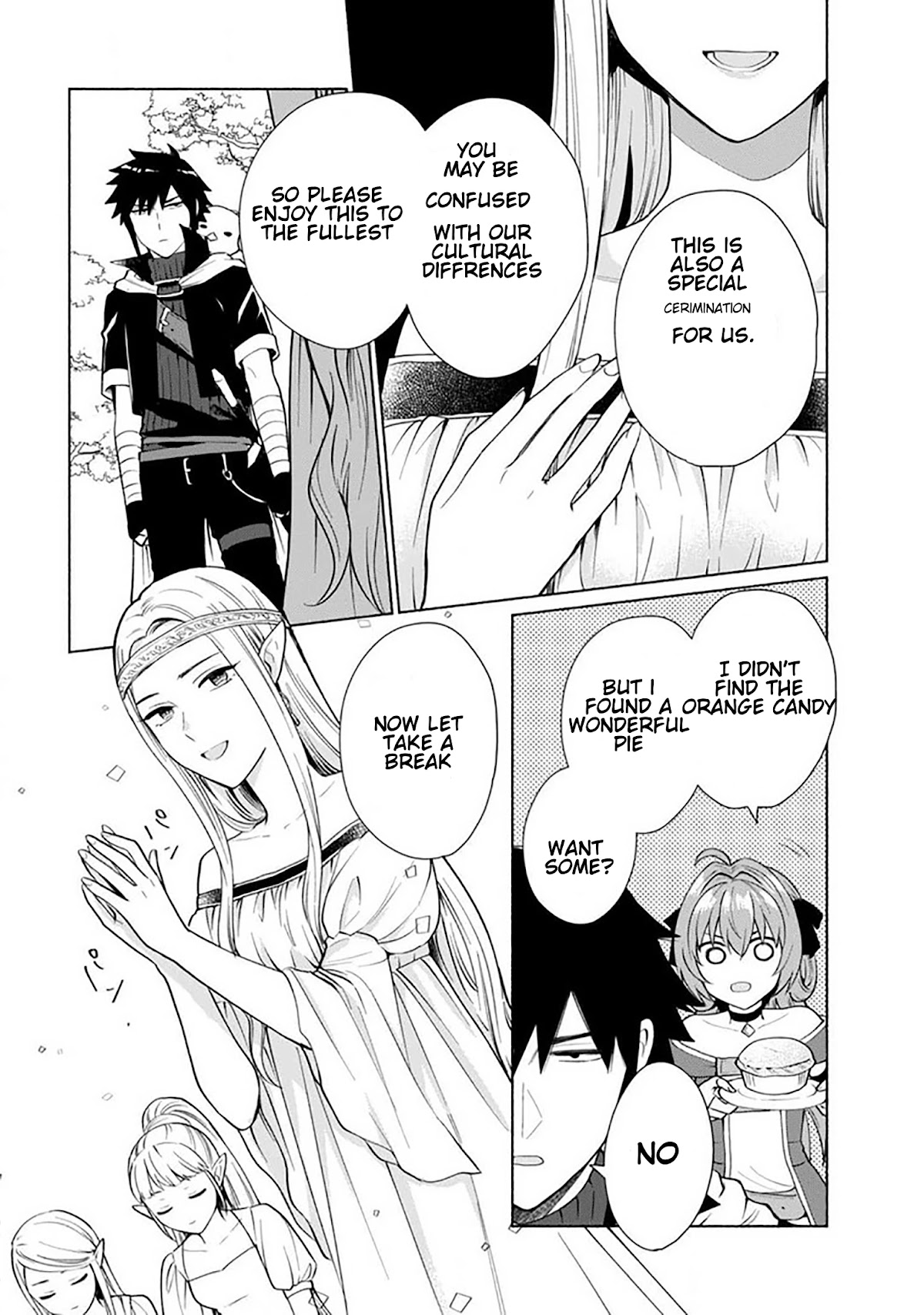 When I Was Reincarnated in Another World, I Was a Heroine and He Was a Hero Chapter 24 page 4 - Chapter 24: festivals like this are not bad