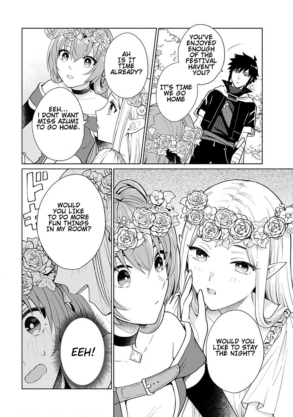 When I Was Reincarnated in Another World, I Was a Heroine and He Was a Hero Chapter 24 page 8 - Chapter 24: festivals like this are not bad