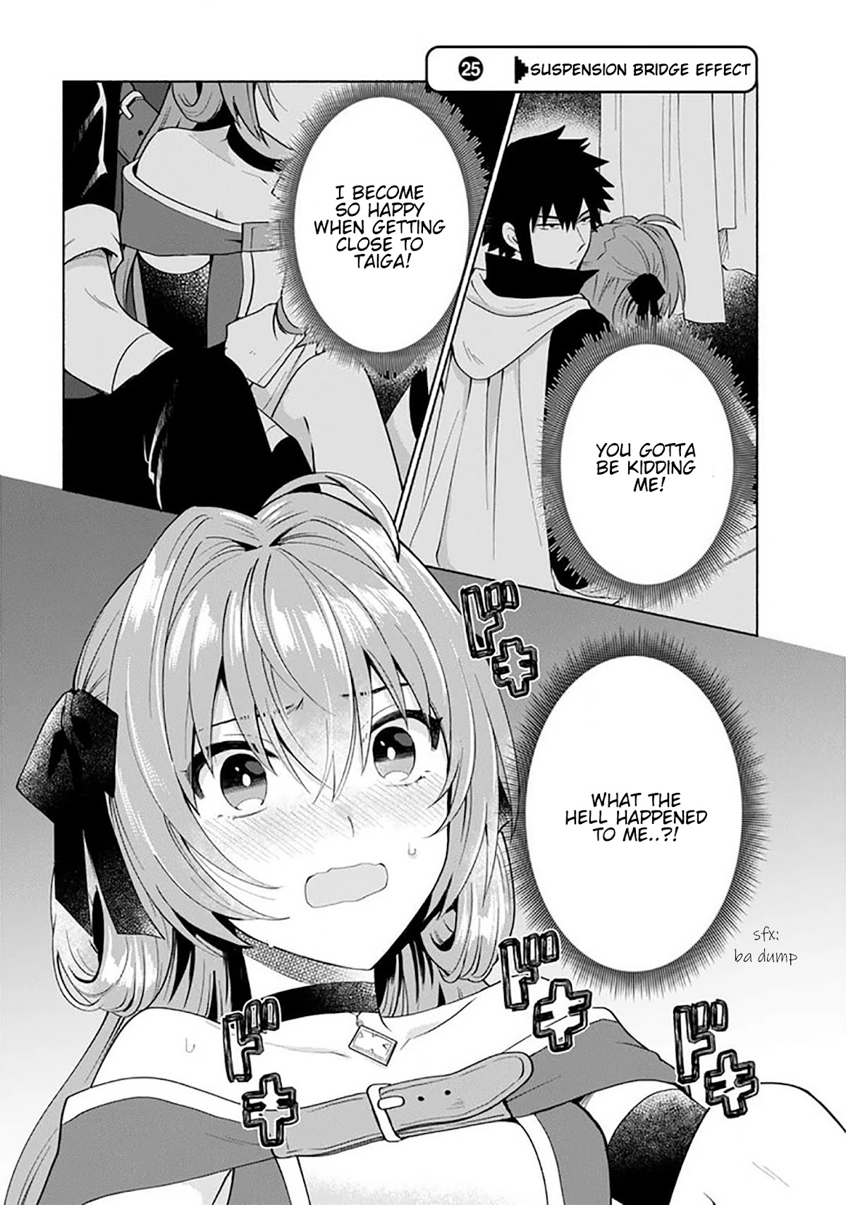 When I Was Reincarnated in Another World, I Was a Heroine and He Was a Hero Chapter 25 page 1 - Chapter 25: suspension bridge effect