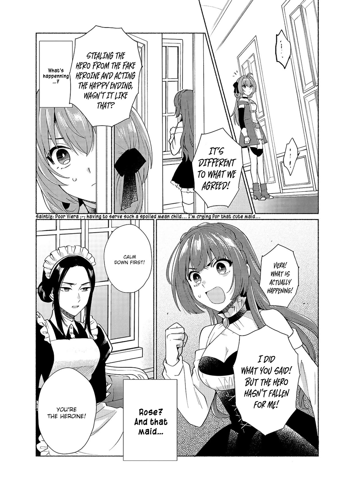 When I Was Reincarnated in Another World, I Was a Heroine and He Was a Hero Chapter 28 page 13 - Chapter 28: Why am I feeling sad?