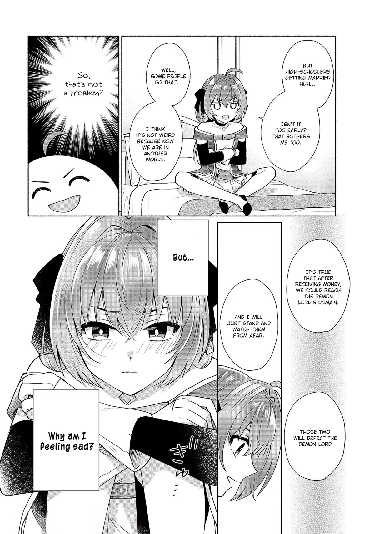When I Was Reincarnated in Another World, I Was a Heroine and He Was a Hero Chapter 28 page 2 - Chapter 28: Why am I feeling sad?
