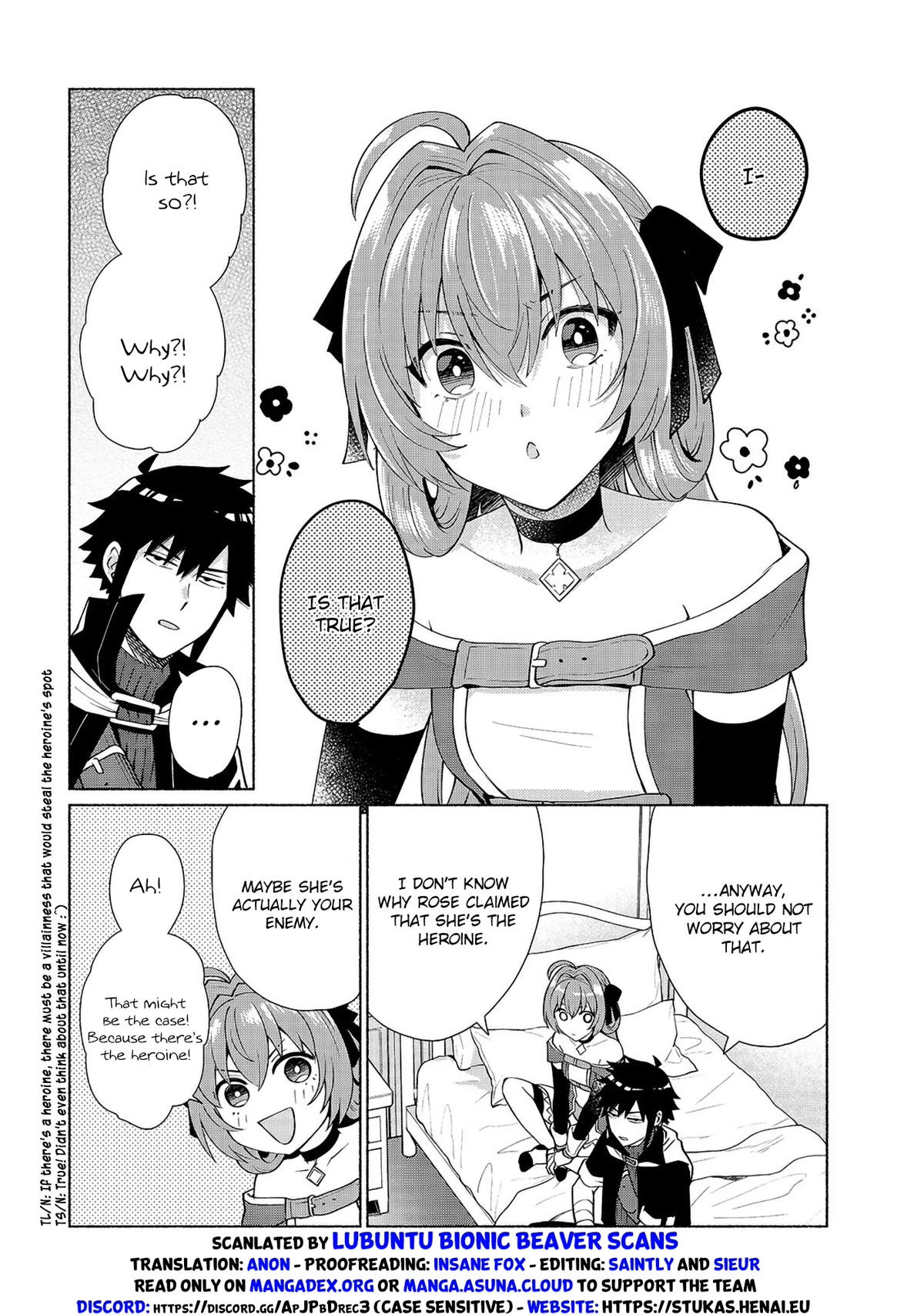When I Was Reincarnated in Another World, I Was a Heroine and He Was a Hero Chapter 28 page 8 - Chapter 28: Why am I feeling sad?