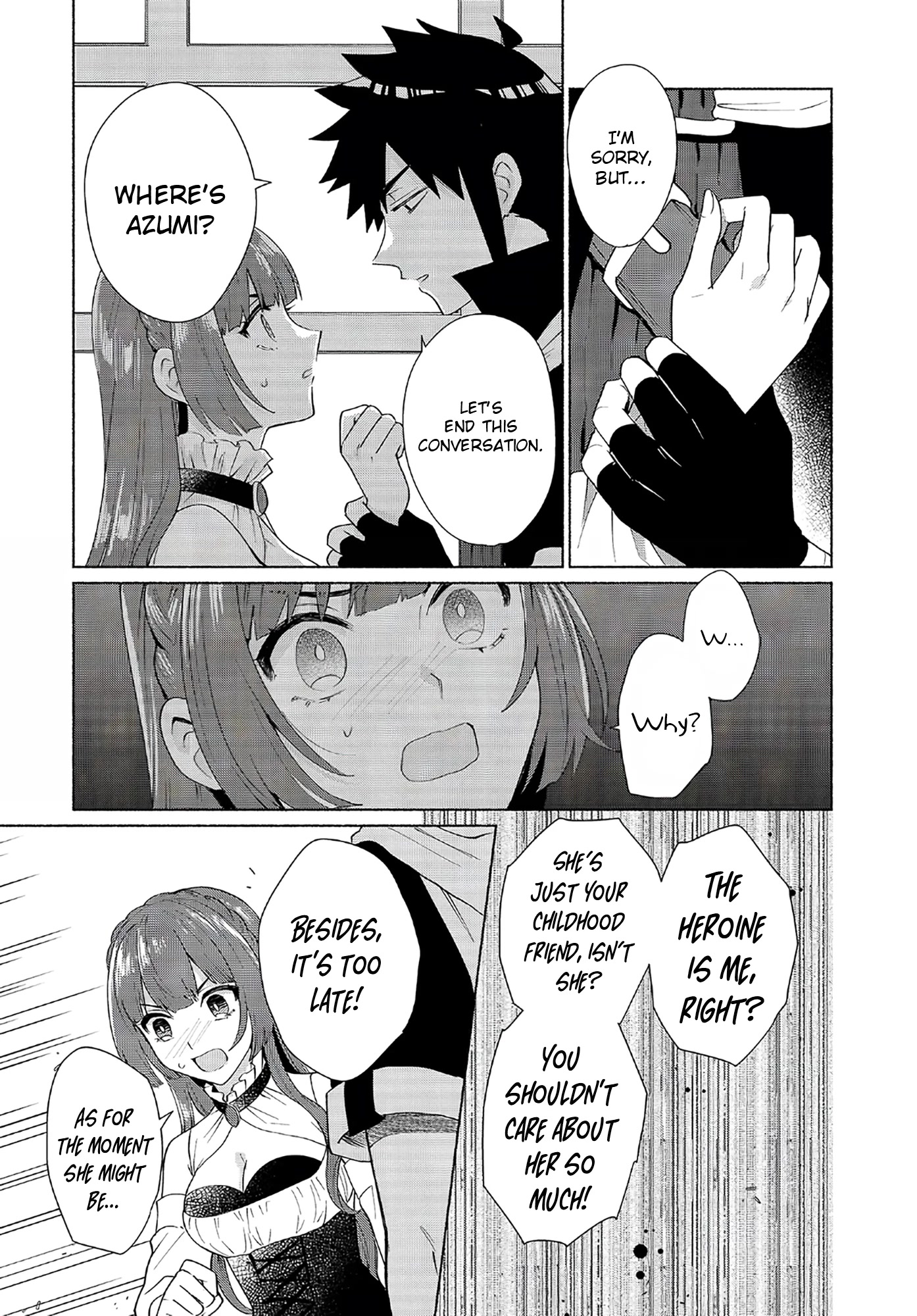 When I Was Reincarnated in Another World, I Was a Heroine and He Was a Hero Chapter 29 page 13 - Chapter 29: I can't give up as a heroine!