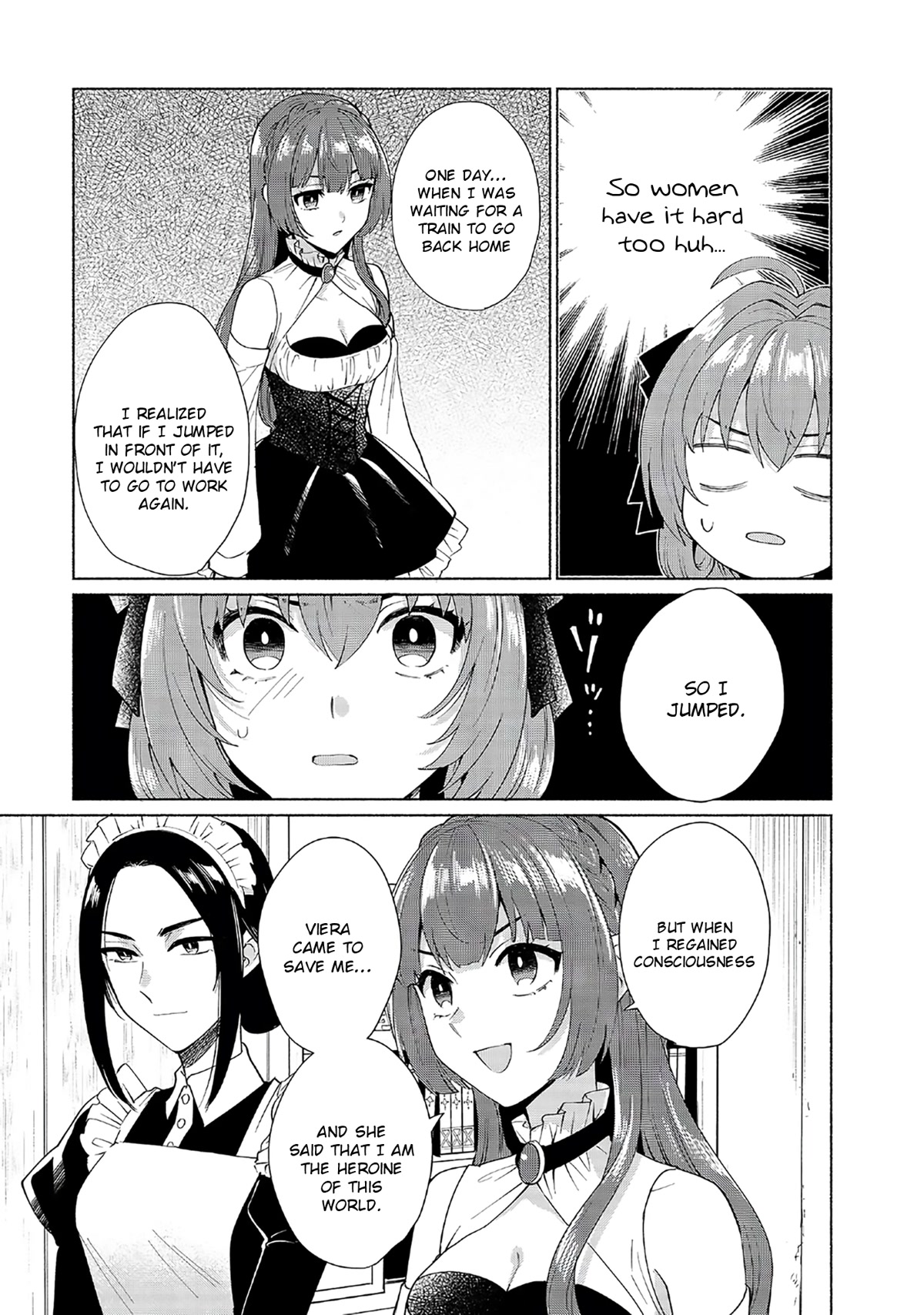 When I Was Reincarnated in Another World, I Was a Heroine and He Was a Hero Chapter 29 page 5 - Chapter 29: I can't give up as a heroine!