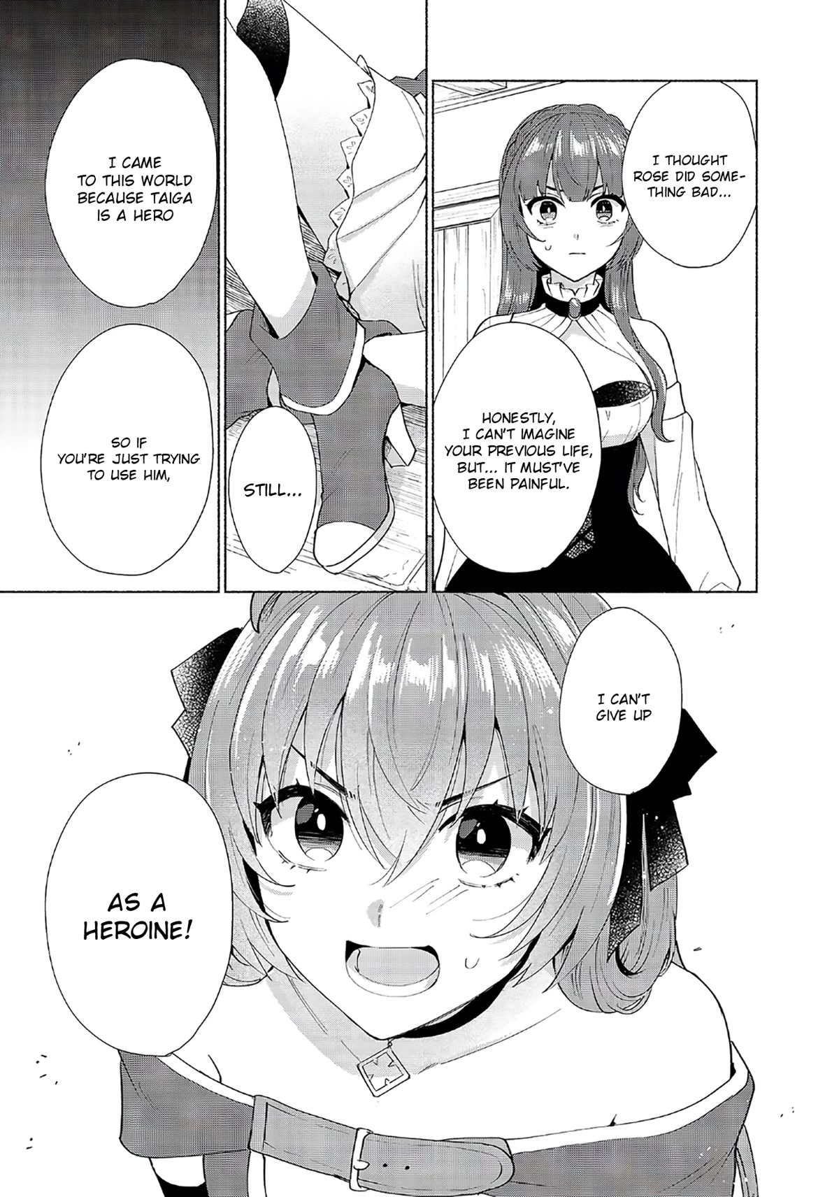 When I Was Reincarnated in Another World, I Was a Heroine and He Was a Hero Chapter 29 page 7 - Chapter 29: I can't give up as a heroine!