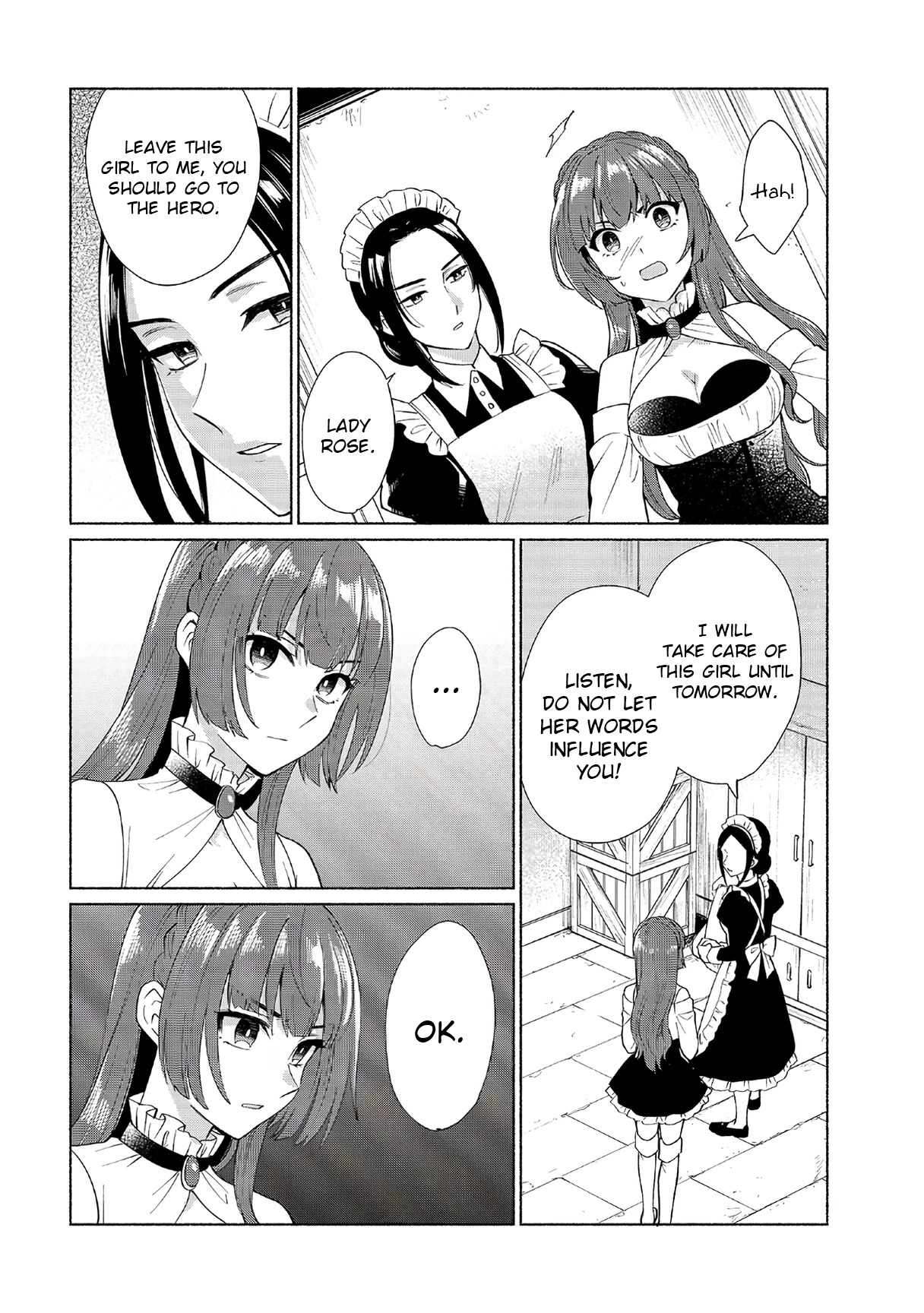When I Was Reincarnated in Another World, I Was a Heroine and He Was a Hero Chapter 29 page 8 - Chapter 29: I can't give up as a heroine!