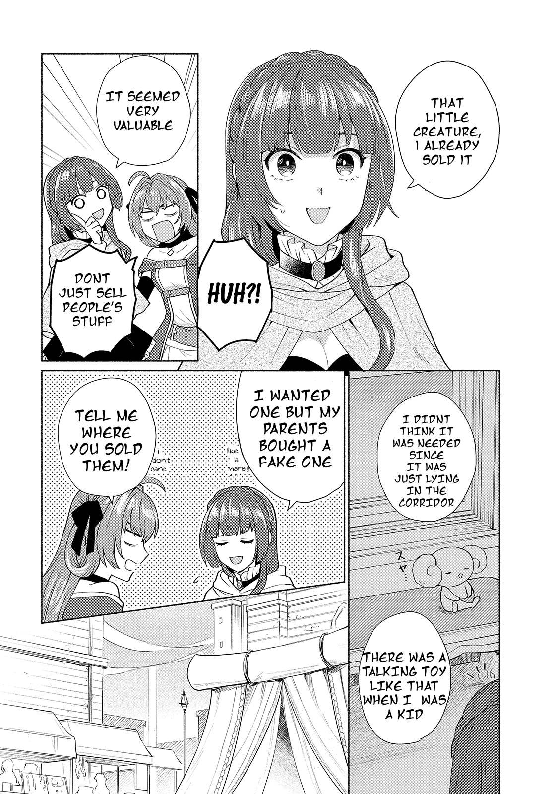 When I Was Reincarnated in Another World, I Was a Heroine and He Was a Hero Chapter 31 page 4 - Chapter 31: Not to the Point of Selling It!