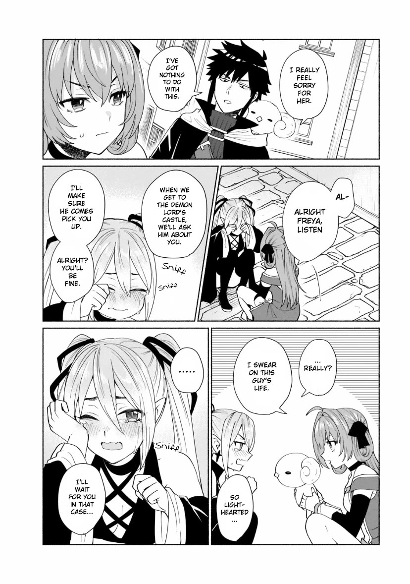 When I Was Reincarnated in Another World, I Was a Heroine and He Was a Hero Chapter 41.5 page 4 - Chapter 41.5: It's Just Like Before the Last Boss (Part 2)