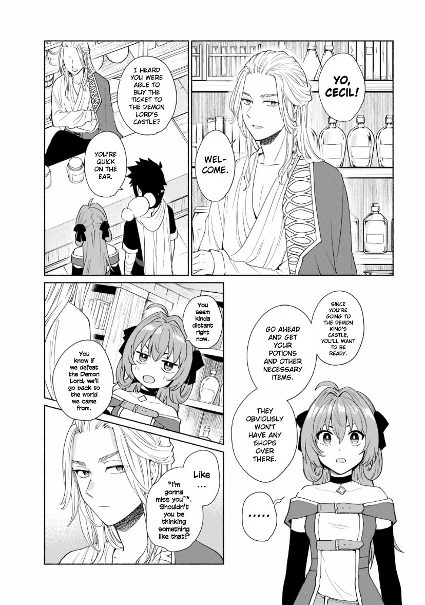 When I Was Reincarnated in Another World, I Was a Heroine and He Was a Hero Chapter 41 page 6 - Chapter 41: It's Just Like Before the Last Boss (Part 1)