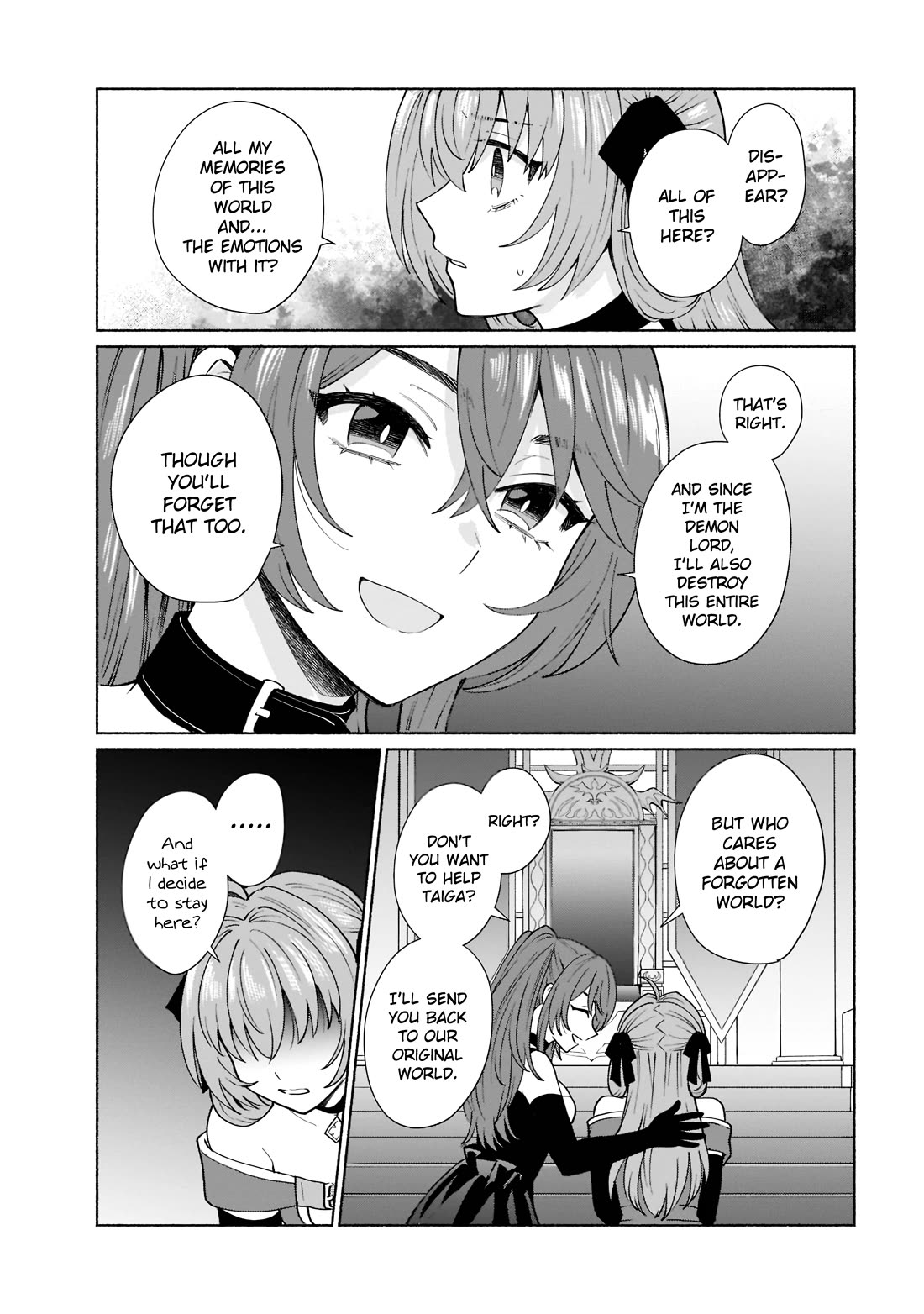 When I Was Reincarnated in Another World, I Was a Heroine and He Was a Hero Chapter 44.5 page 9 - Chapter 44.5: That's a bit much for a joke (Part 2)