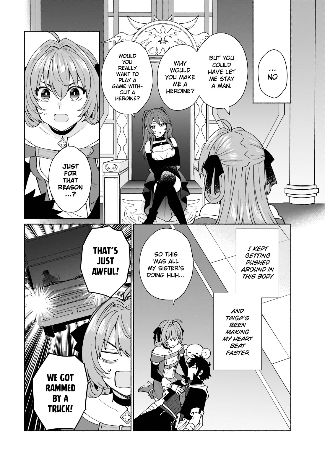 When I Was Reincarnated in Another World, I Was a Heroine and He Was a Hero Chapter 44 page 10 - Chapter 44: That's a bit much for a joke (Part 1)