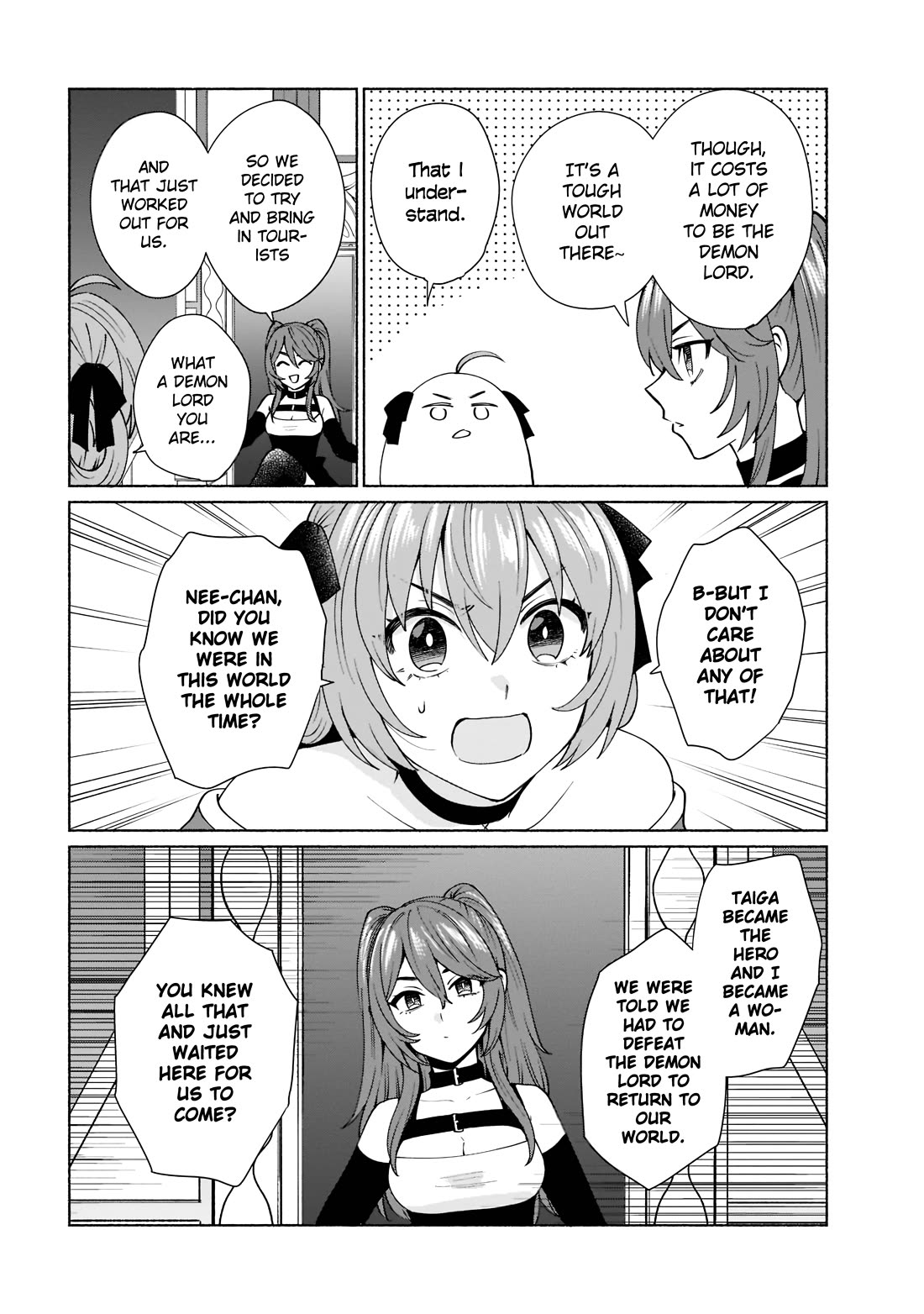 When I Was Reincarnated in Another World, I Was a Heroine and He Was a Hero Chapter 44 page 4 - Chapter 44: That's a bit much for a joke (Part 1)