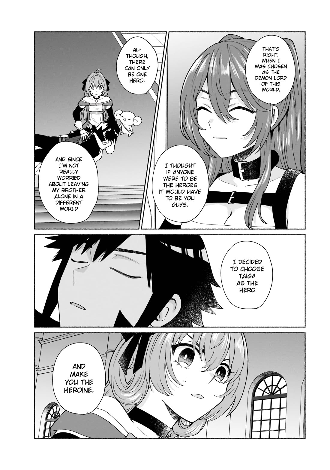 When I Was Reincarnated in Another World, I Was a Heroine and He Was a Hero Chapter 44 page 9 - Chapter 44: That's a bit much for a joke (Part 1)