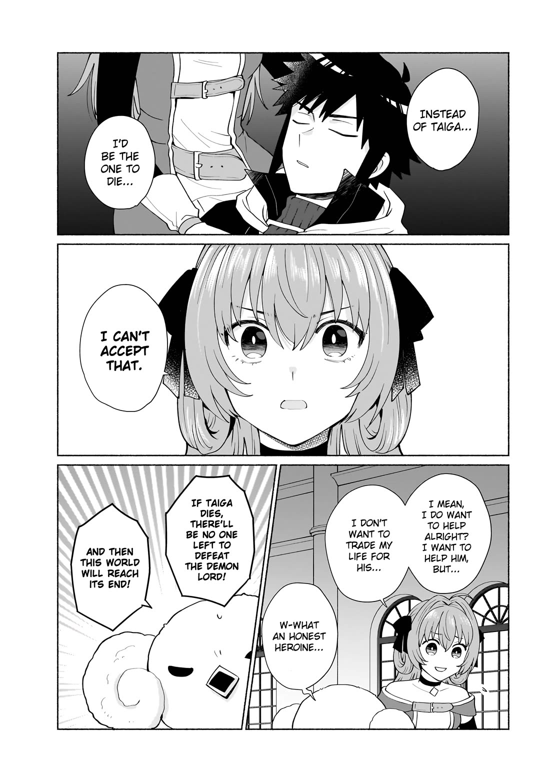 When I Was Reincarnated in Another World, I Was a Heroine and He Was a Hero Chapter 45 page 2 - Chapter 45: Finale: I'm the Heroine! (Part 1)