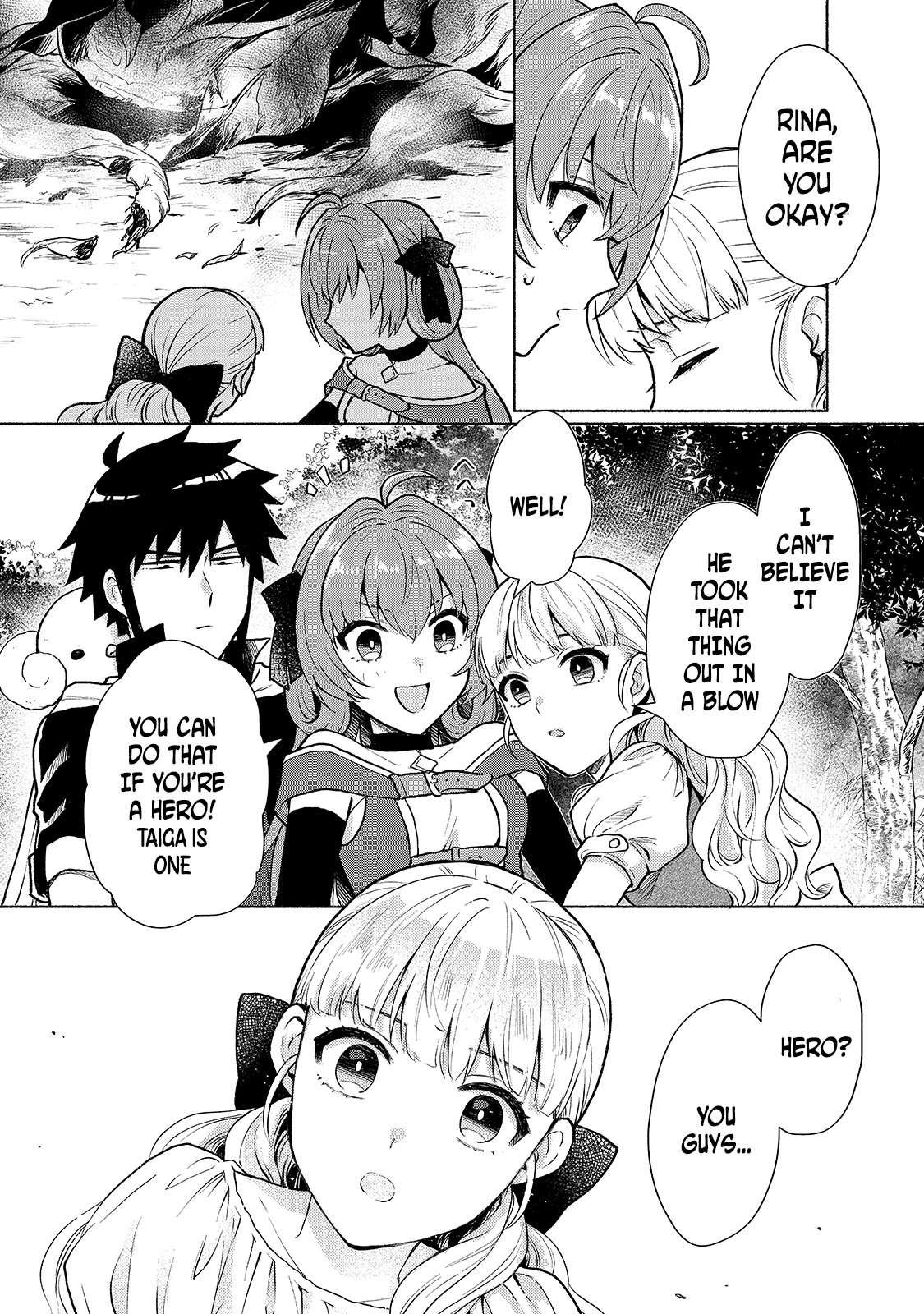 When I Was Reincarnated in Another World, I Was a Heroine and He Was a Hero Chapter 7 page 4 - Chapter 7: If You're A Hero