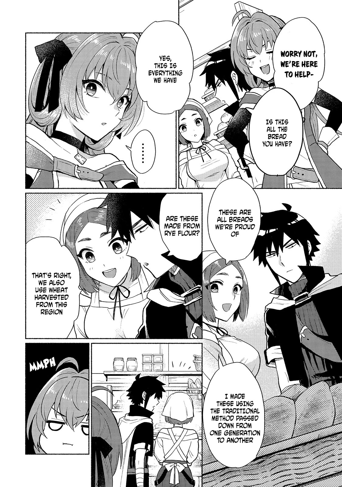 When I Was Reincarnated in Another World, I Was a Heroine and He Was a Hero Chapter 8 page 4 - Chapter 8: Talk With The Bread