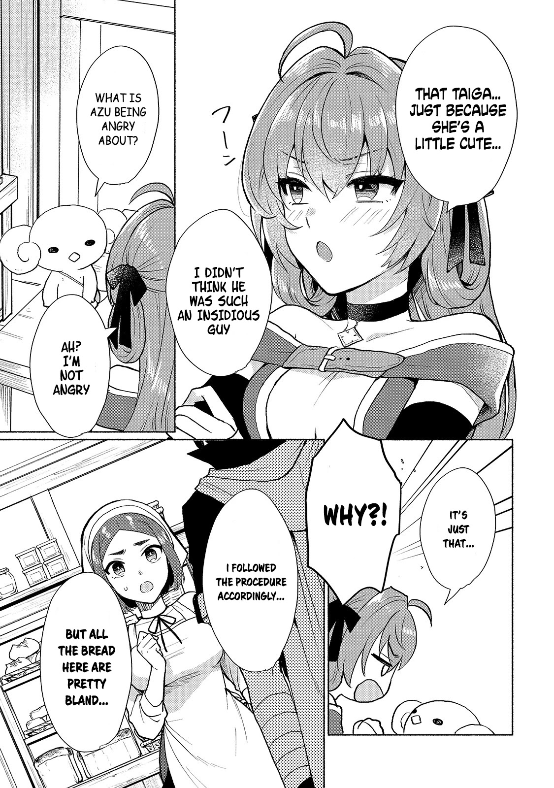When I Was Reincarnated in Another World, I Was a Heroine and He Was a Hero Chapter 8 page 5 - Chapter 8: Talk With The Bread