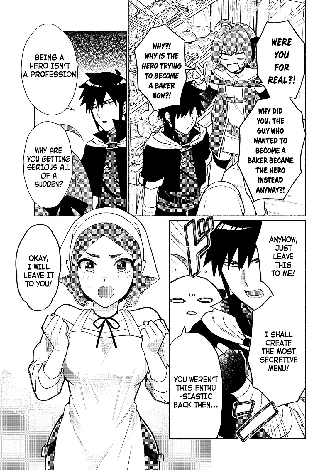 When I Was Reincarnated in Another World, I Was a Heroine and He Was a Hero Chapter 8 page 7 - Chapter 8: Talk With The Bread