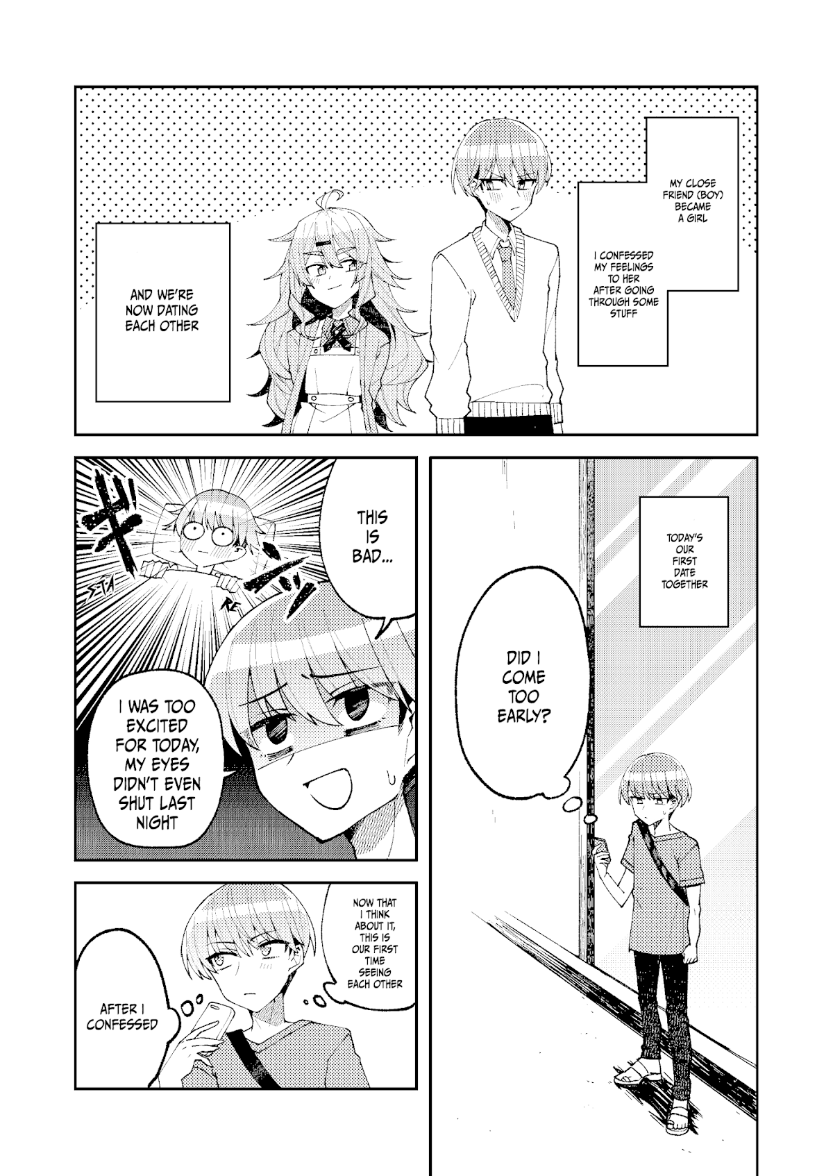 When I Woke Up, I Was A Girl Chapter 5 page 1 - Chapter 5