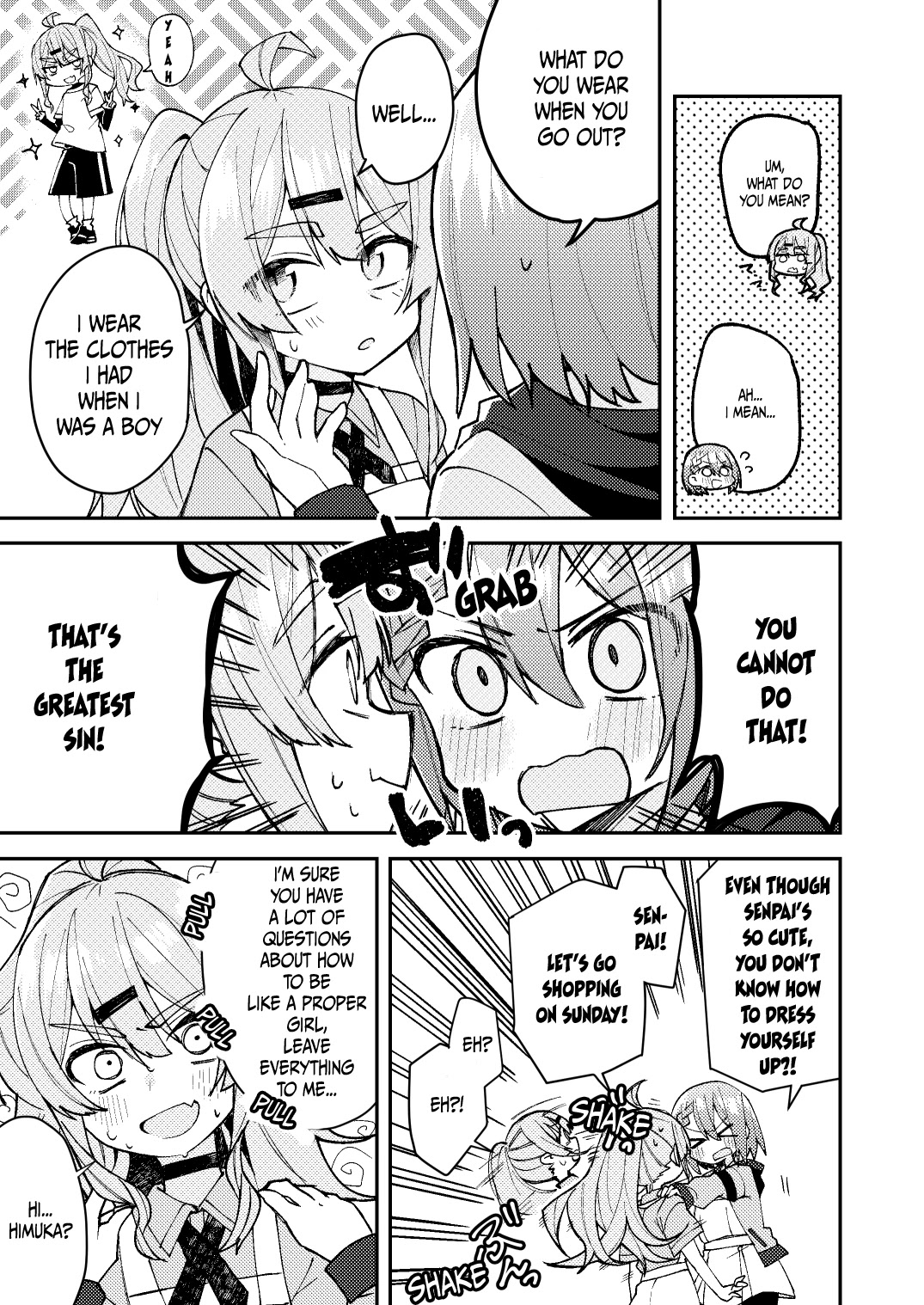 When I Woke Up, I Was A Girl Chapter 9 page 7 - Chapter 9