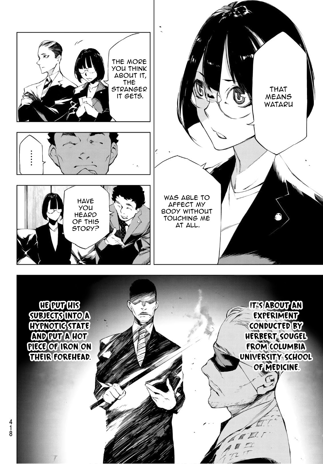 When Night Falls Chapter 21 page 12 - Chapter 21: Burned by a Pencil