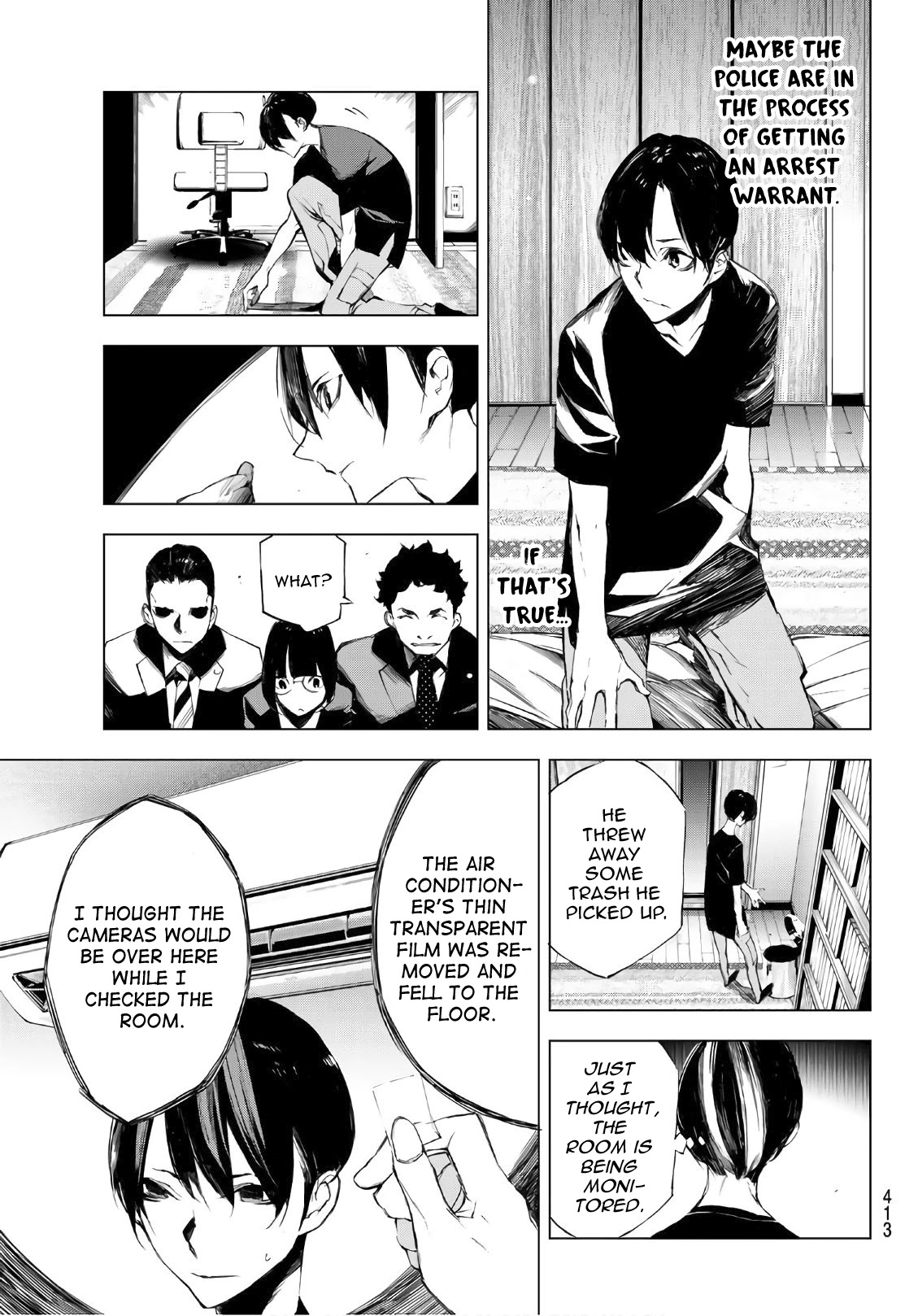 When Night Falls Chapter 21 page 7 - Chapter 21: Burned by a Pencil