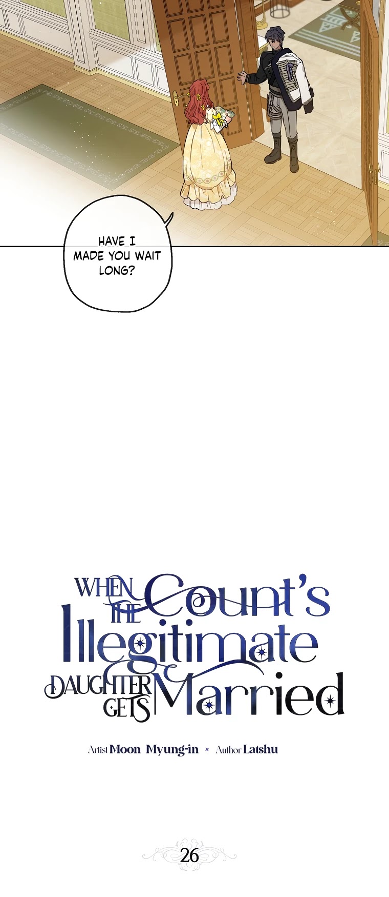 When the Count's Illegitimate Daughter Gets Married Chapter 26 page 20 - Chapter 26