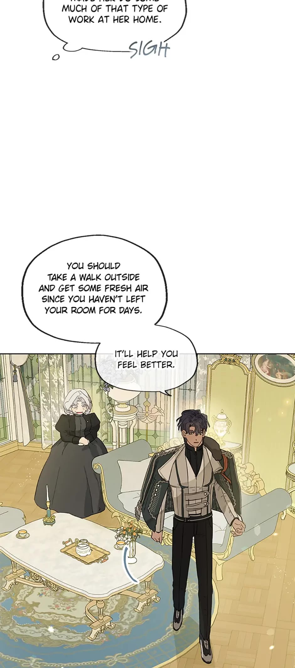When the Count's Illegitimate Daughter Gets Married Chapter 35 page 10 - Chapter 35