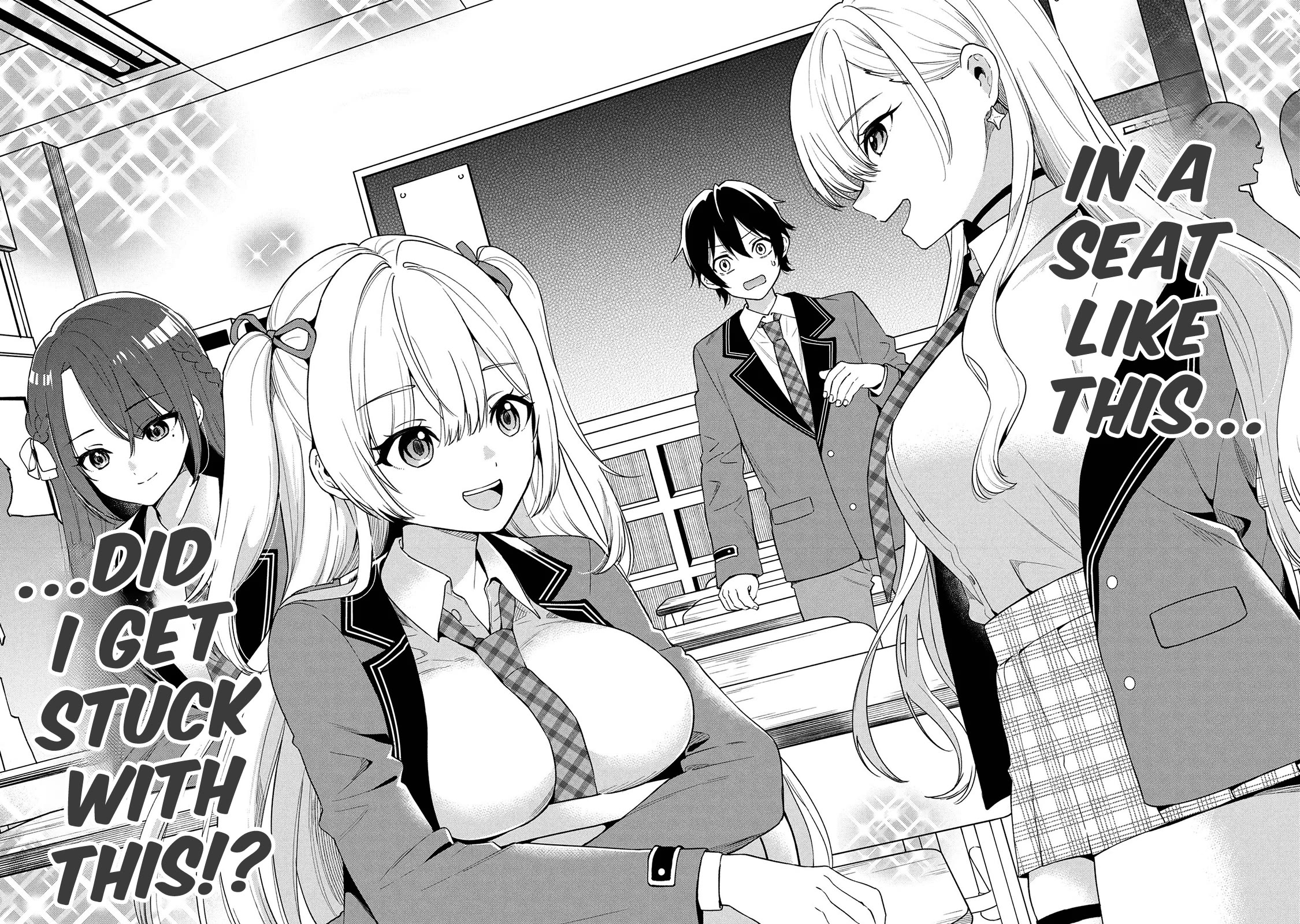 When the Introverted Me Got Surrounded by S-Tier Beauties After a Seat Change, a Secret Relationship Began Chapter 1 page 10 - Chapter 1