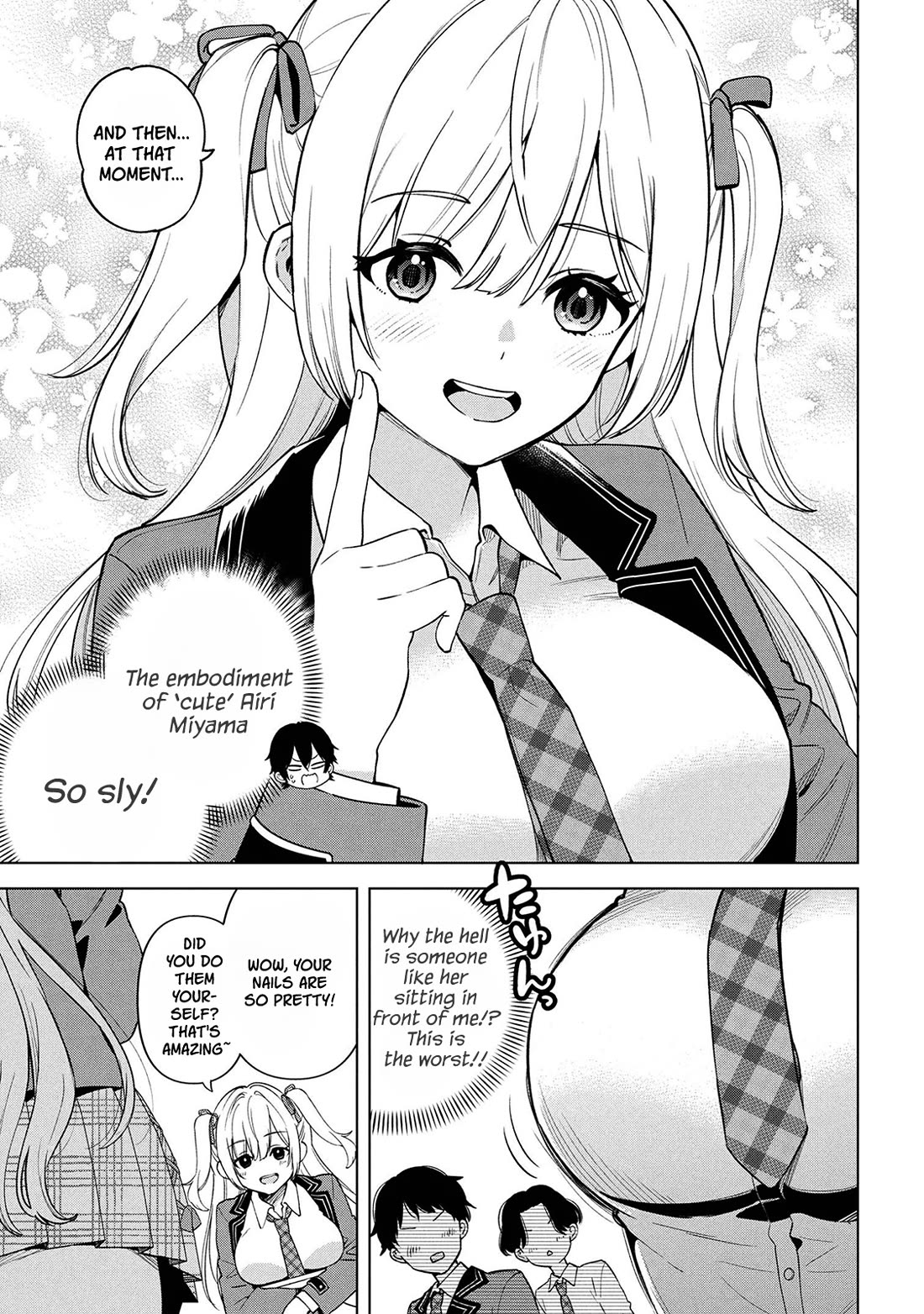 When the Introverted Me Got Surrounded by S-Tier Beauties After a Seat Change, a Secret Relationship Began Chapter 1 page 12 - Chapter 1