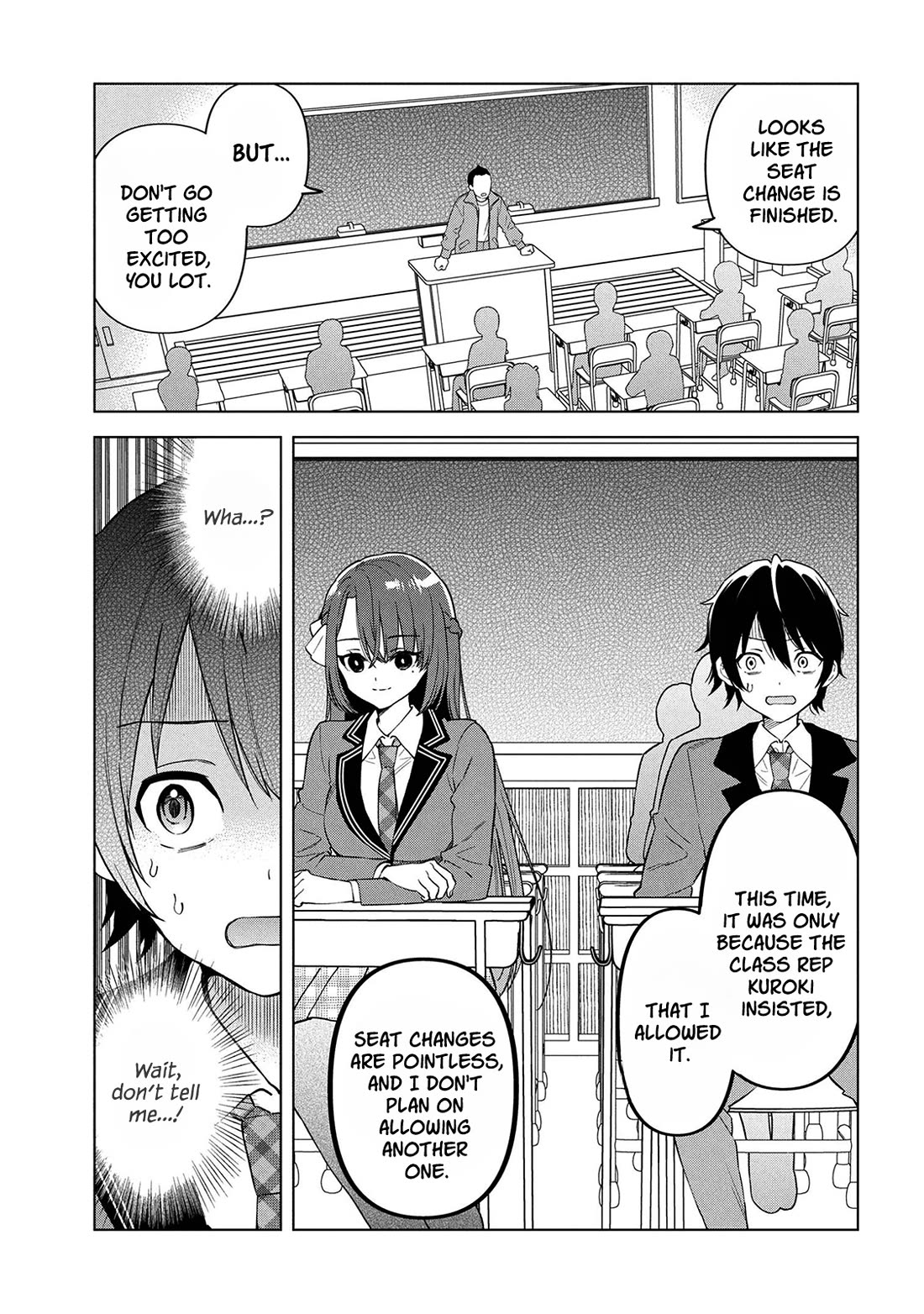 When the Introverted Me Got Surrounded by S-Tier Beauties After a Seat Change, a Secret Relationship Began Chapter 1 page 16 - Chapter 1
