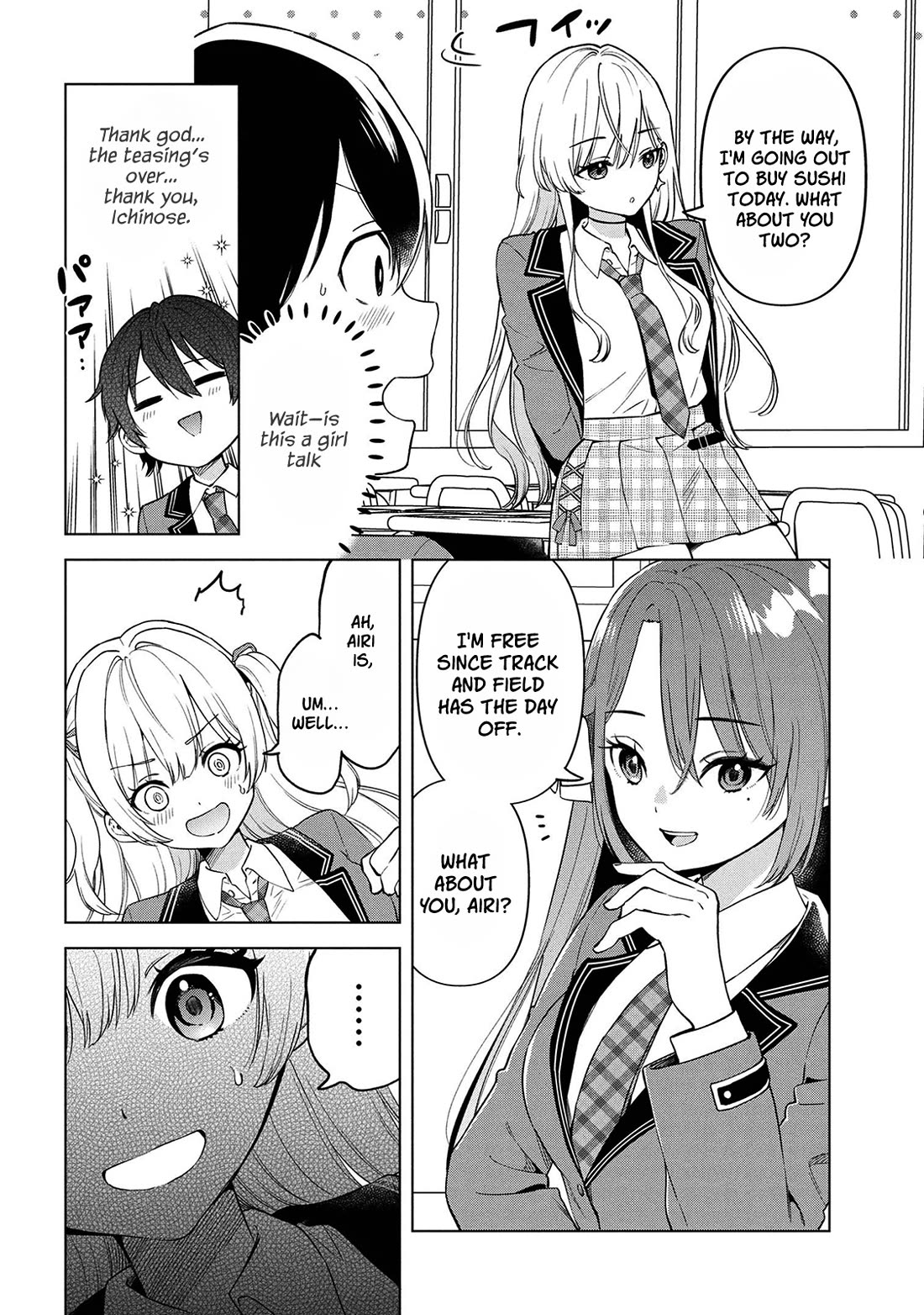 When the Introverted Me Got Surrounded by S-Tier Beauties After a Seat Change, a Secret Relationship Began Chapter 1 page 19 - Chapter 1