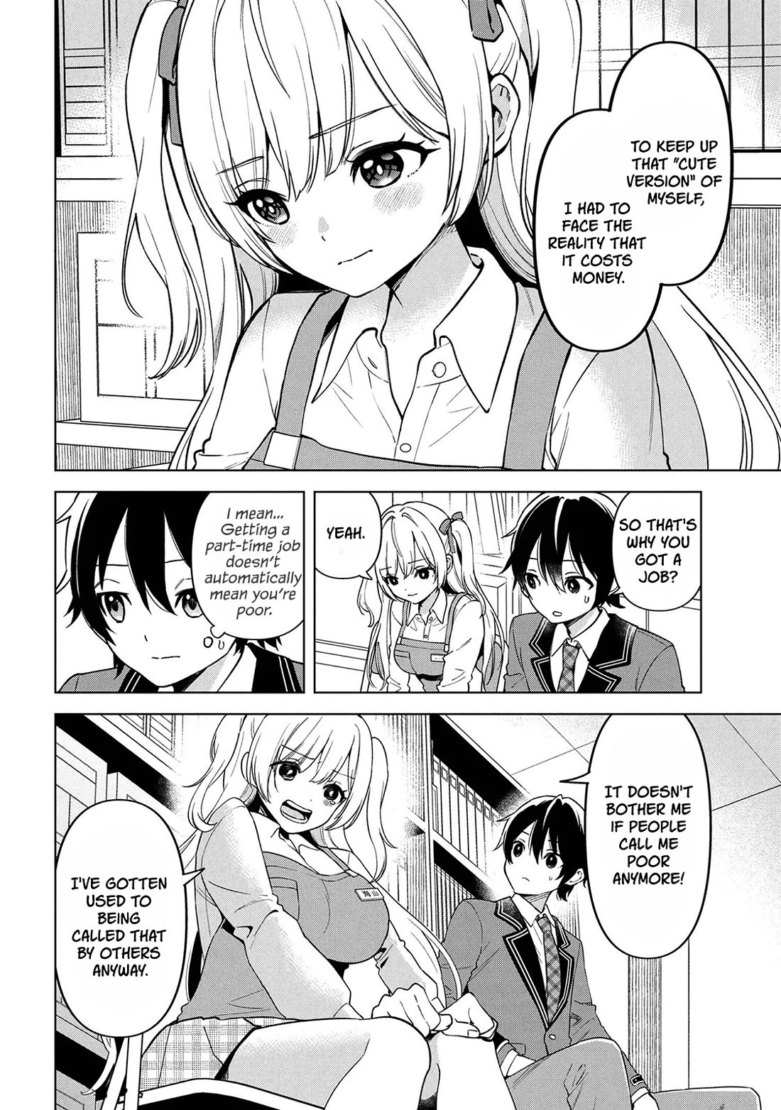 When the Introverted Me Got Surrounded by S-Tier Beauties After a Seat Change, a Secret Relationship Began Chapter 1 page 35 - Chapter 1