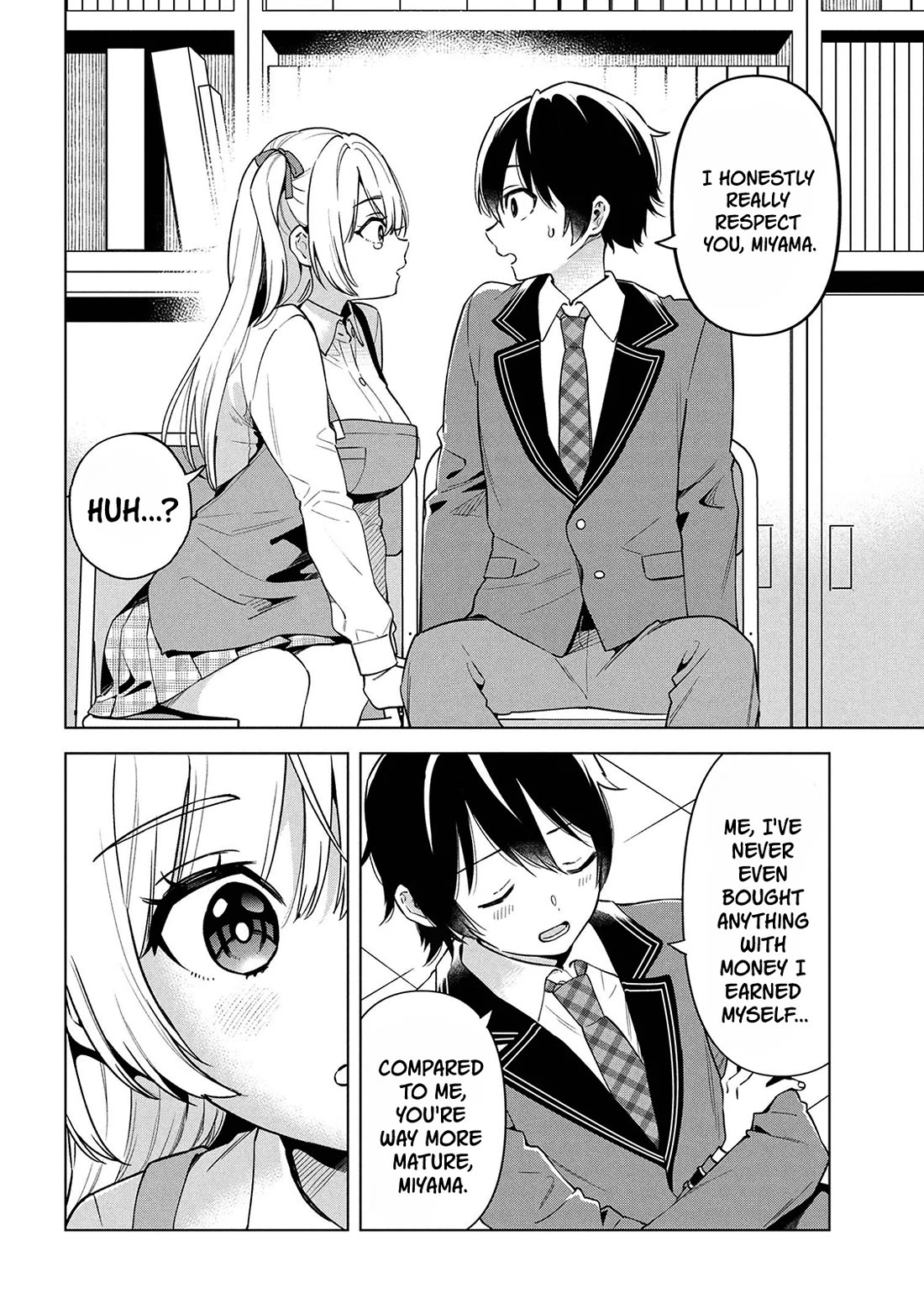 When the Introverted Me Got Surrounded by S-Tier Beauties After a Seat Change, a Secret Relationship Began Chapter 1 page 37 - Chapter 1