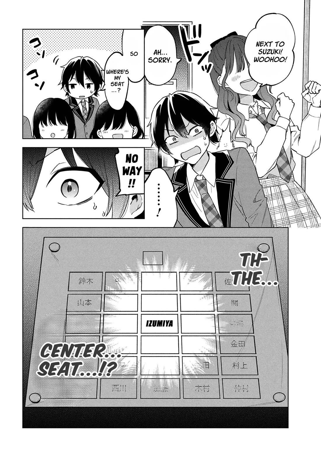 When the Introverted Me Got Surrounded by S-Tier Beauties After a Seat Change, a Secret Relationship Began Chapter 1 page 6 - Chapter 1