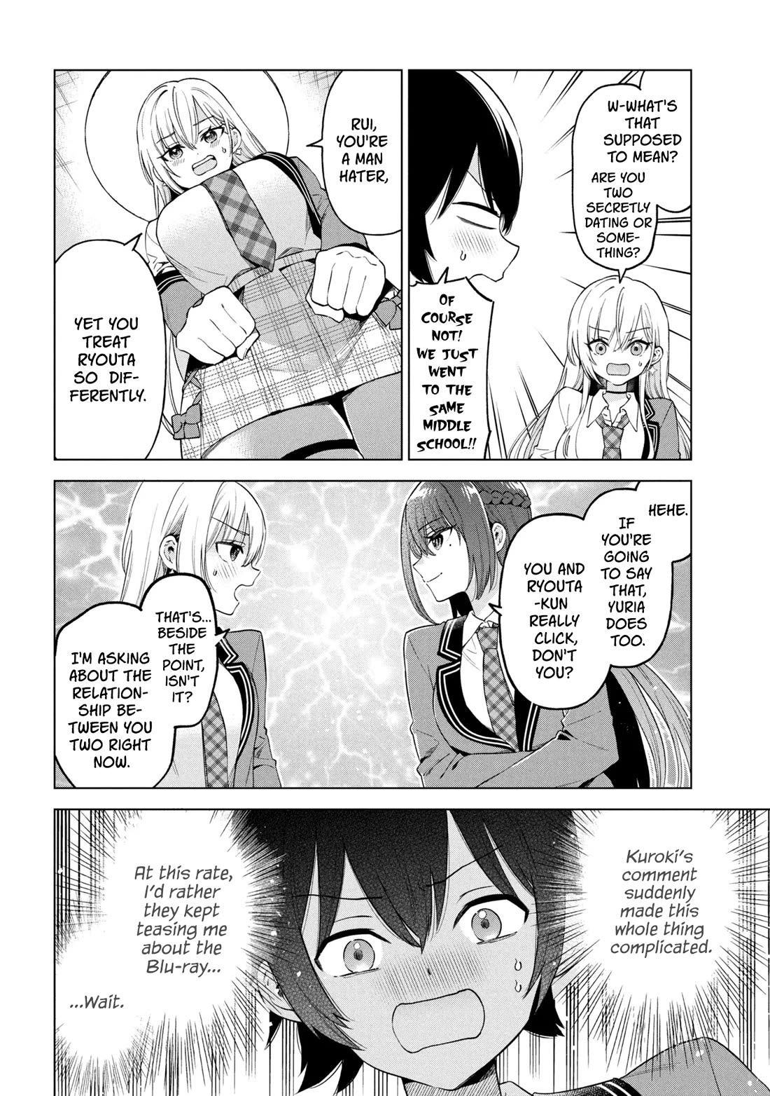 When the Introverted Me Got Surrounded by S-Tier Beauties After a Seat Change, a Secret Relationship Began Chapter 10 page 15 - Chapter 10